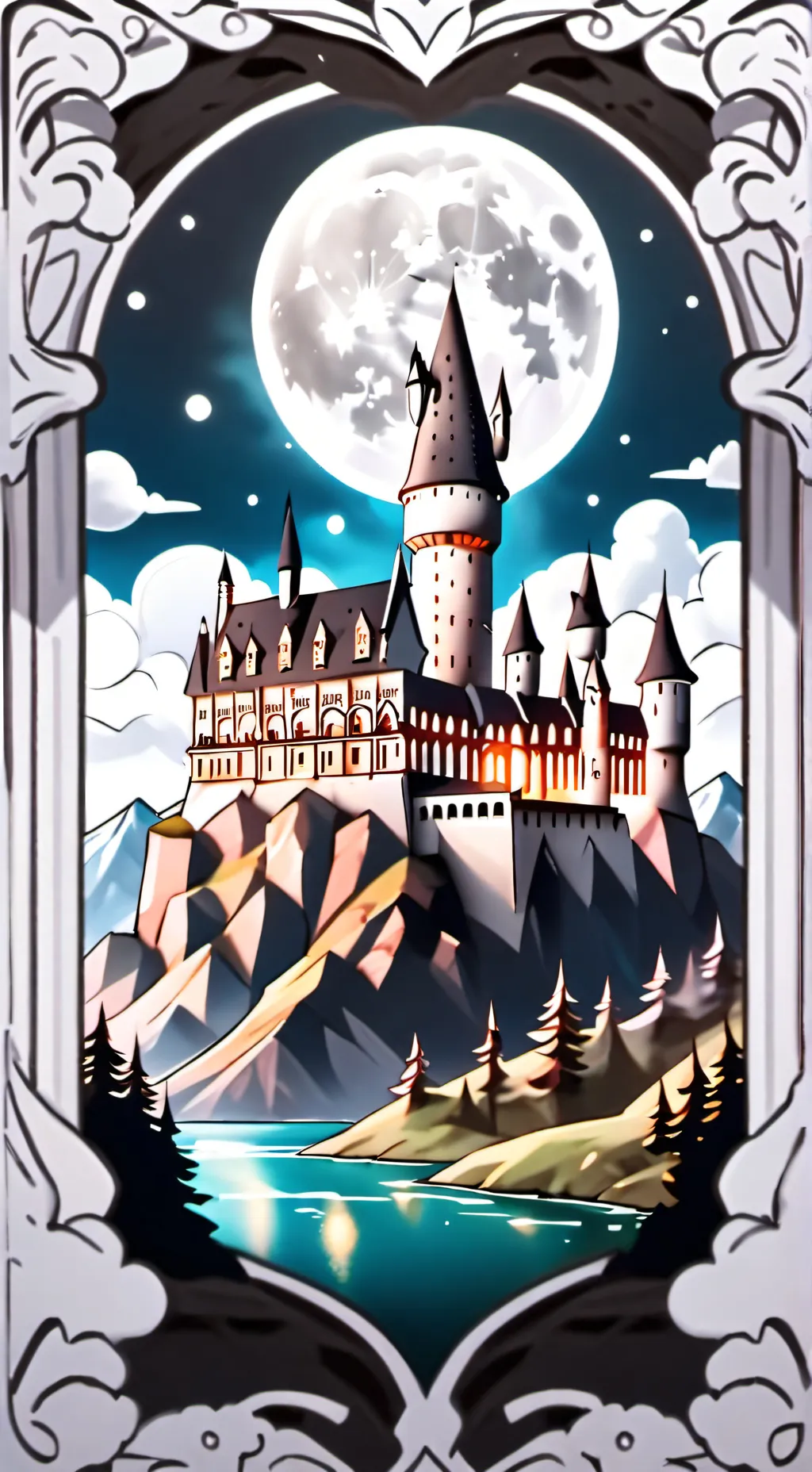 ai character: Remus Lupin 🐺🌕 background