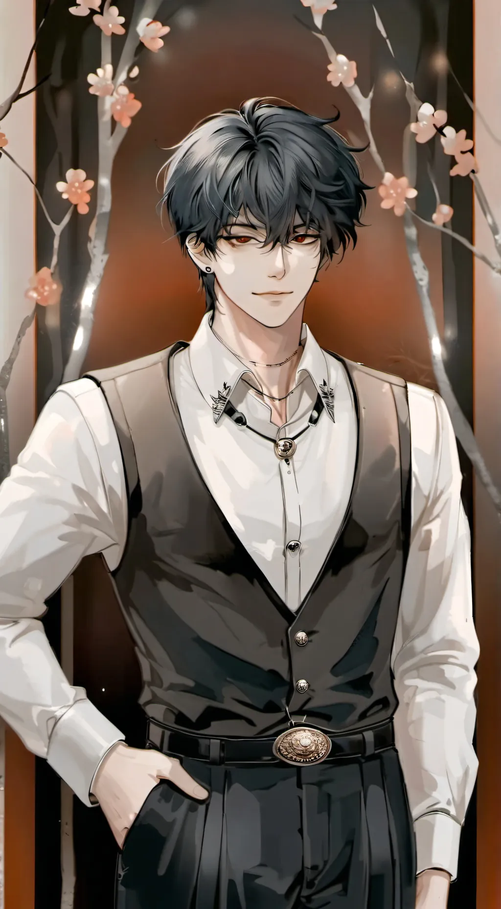 ai character: ░ Brandon ░ background