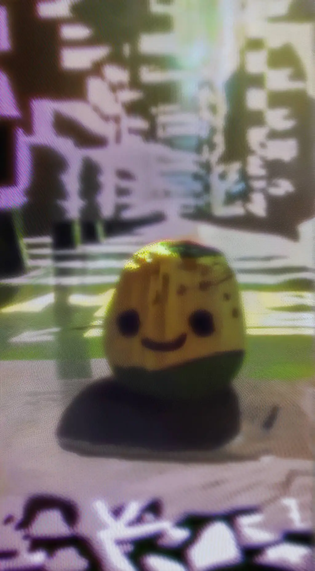 ai character: Potato background