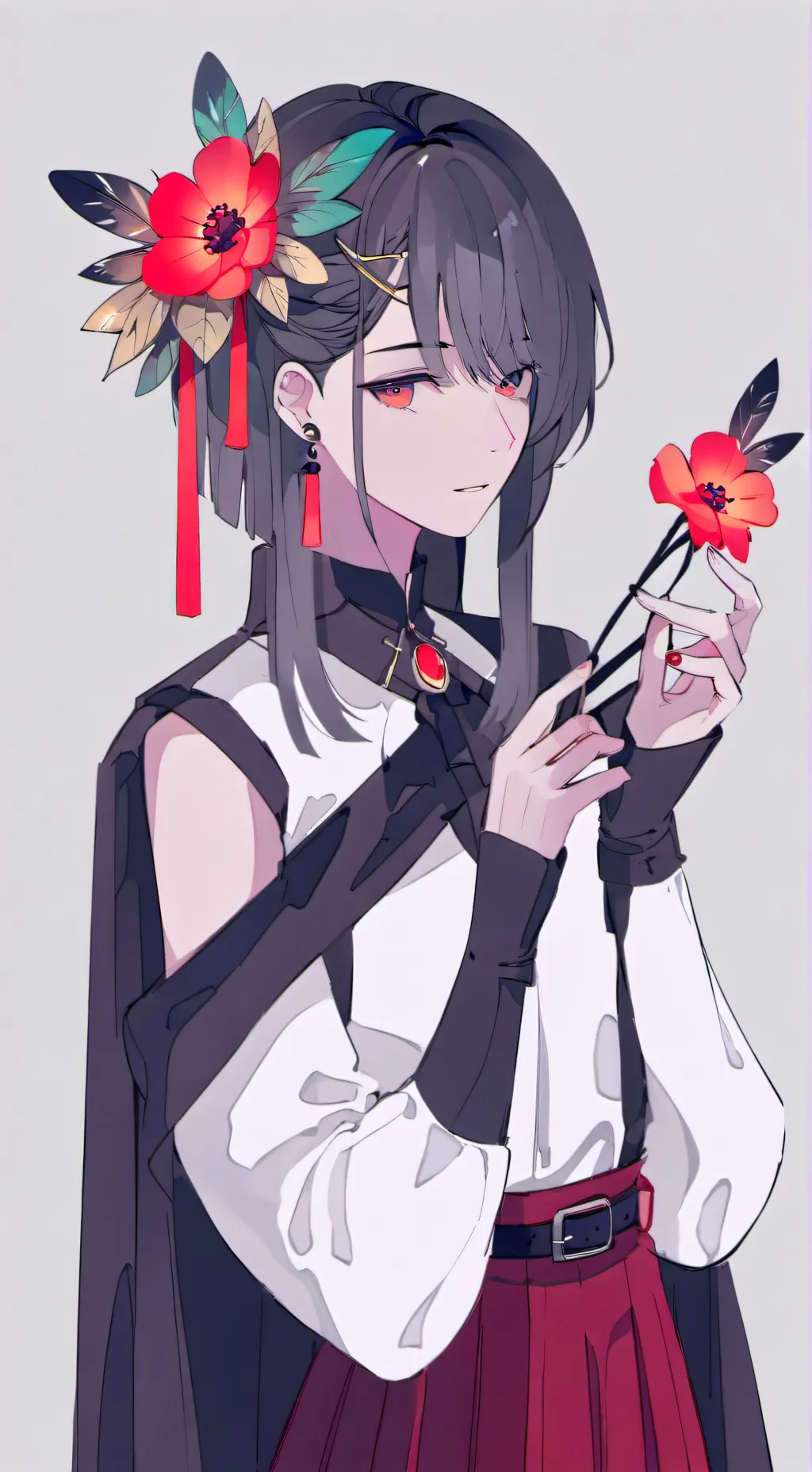 ai character: Милела background
