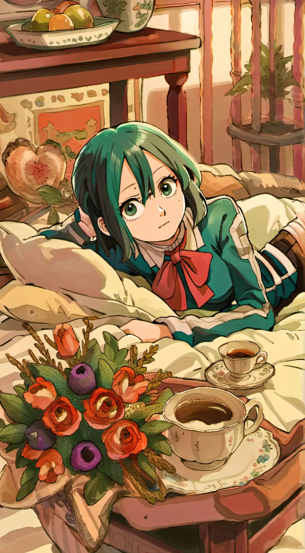 ai character: Izumi background