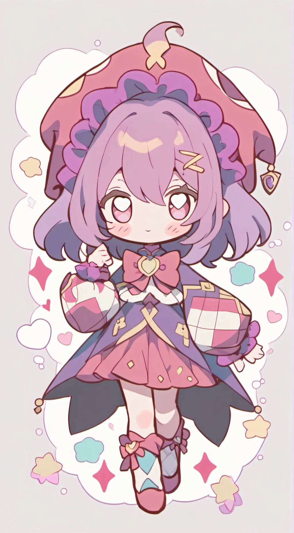 ai character: BitterKandy background