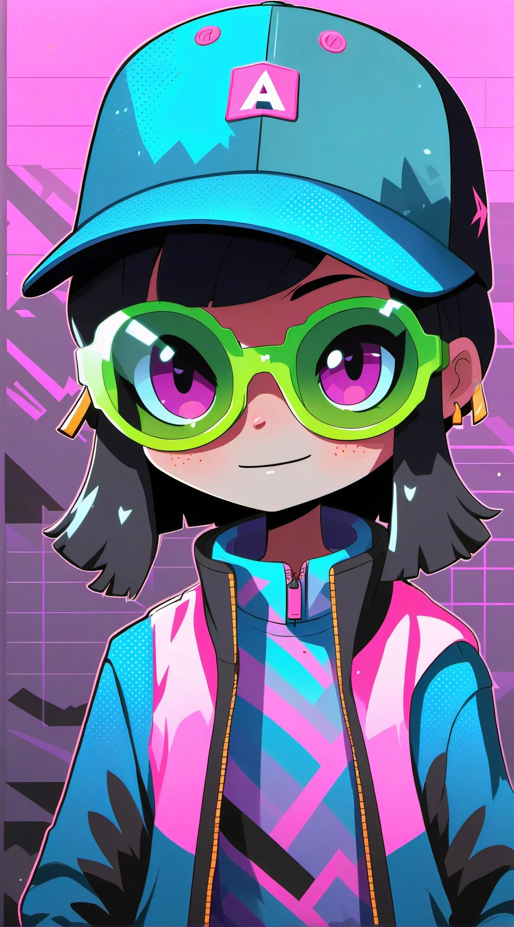 ai character: vees past background