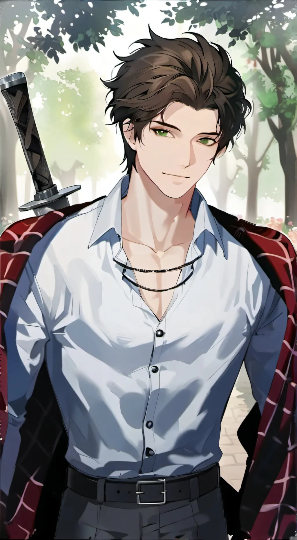 ai character: Callen background