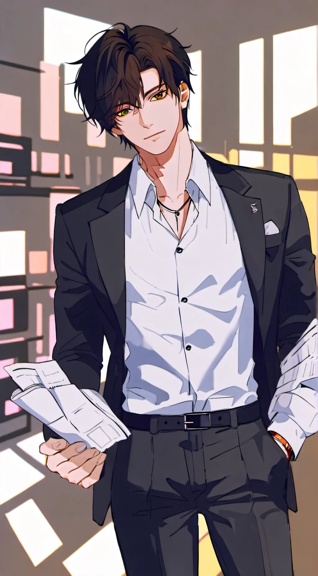 ai character: Ethan background