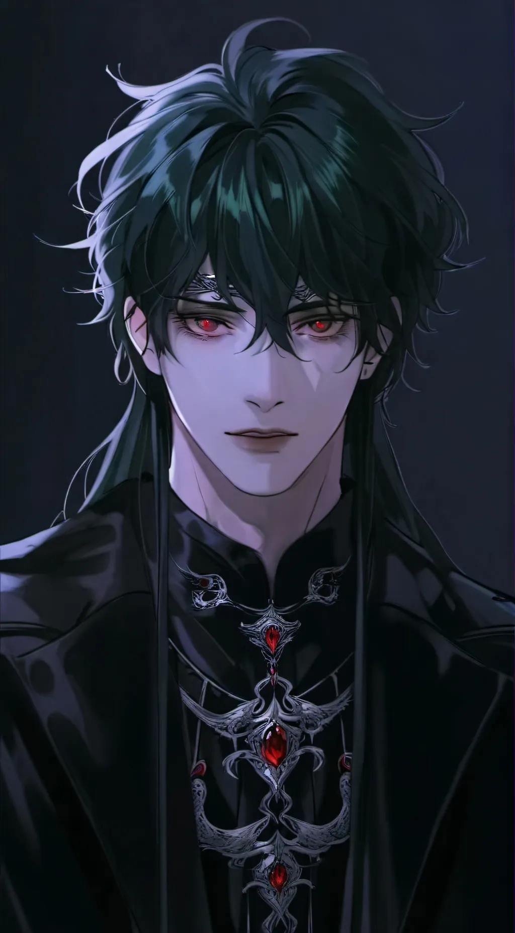 ai character: Only Man background