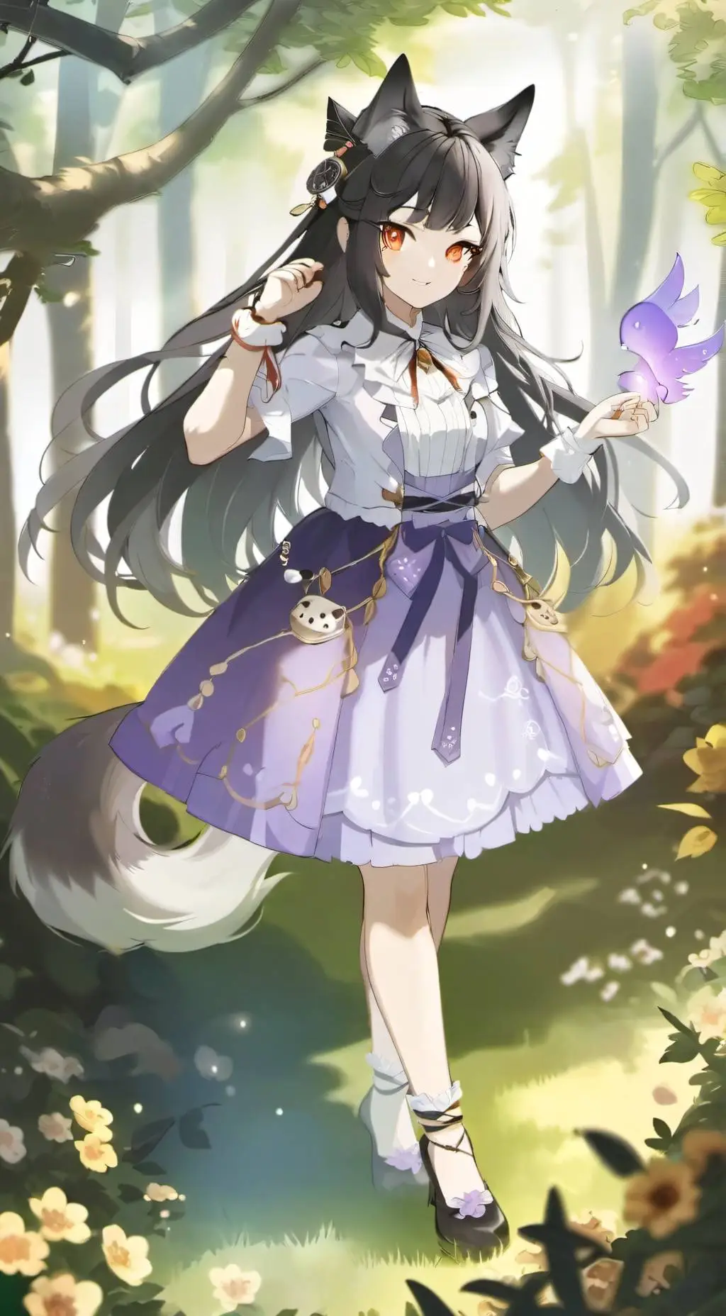 ai character: Lanxy background