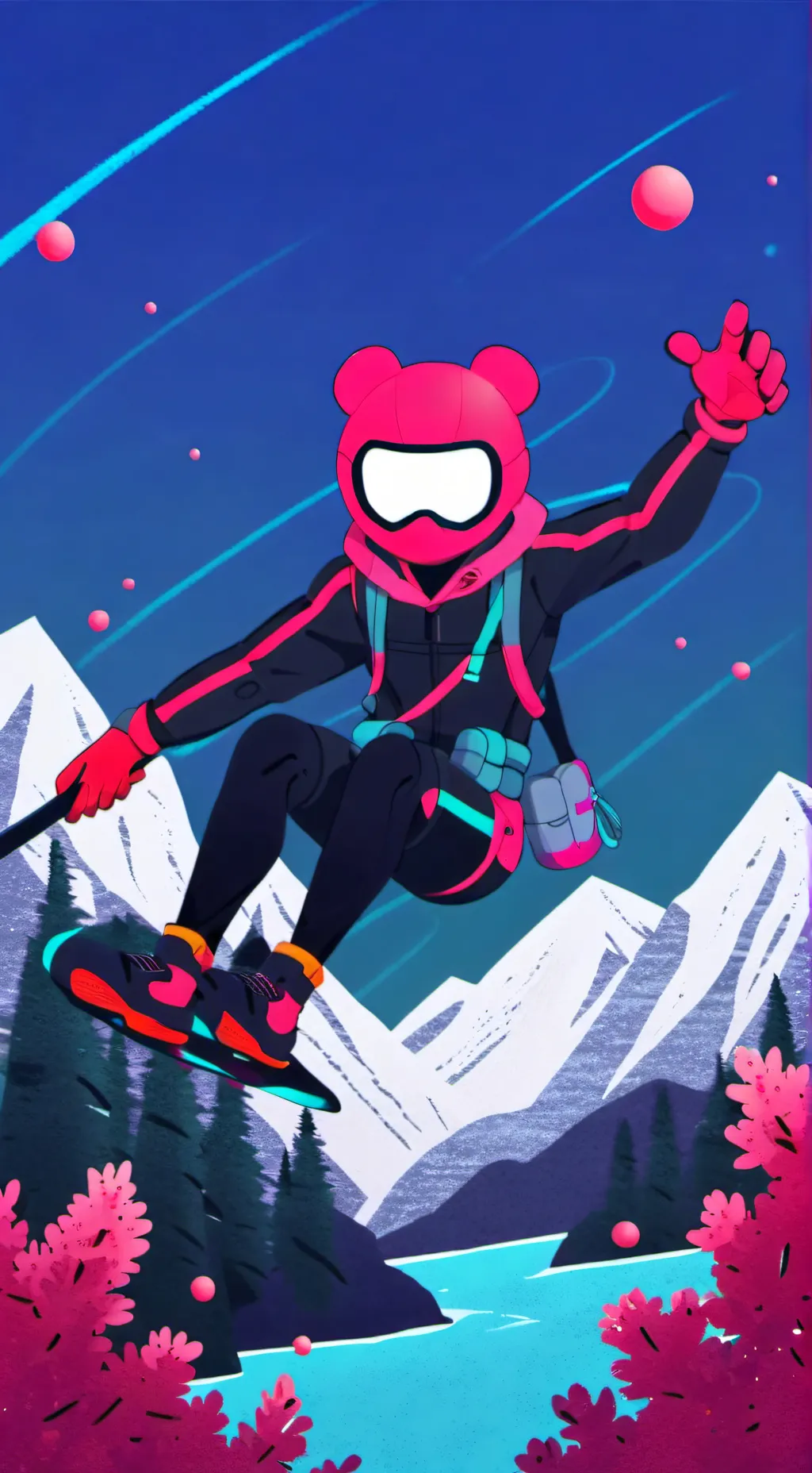 ai character: DW Poppy Y Mains background