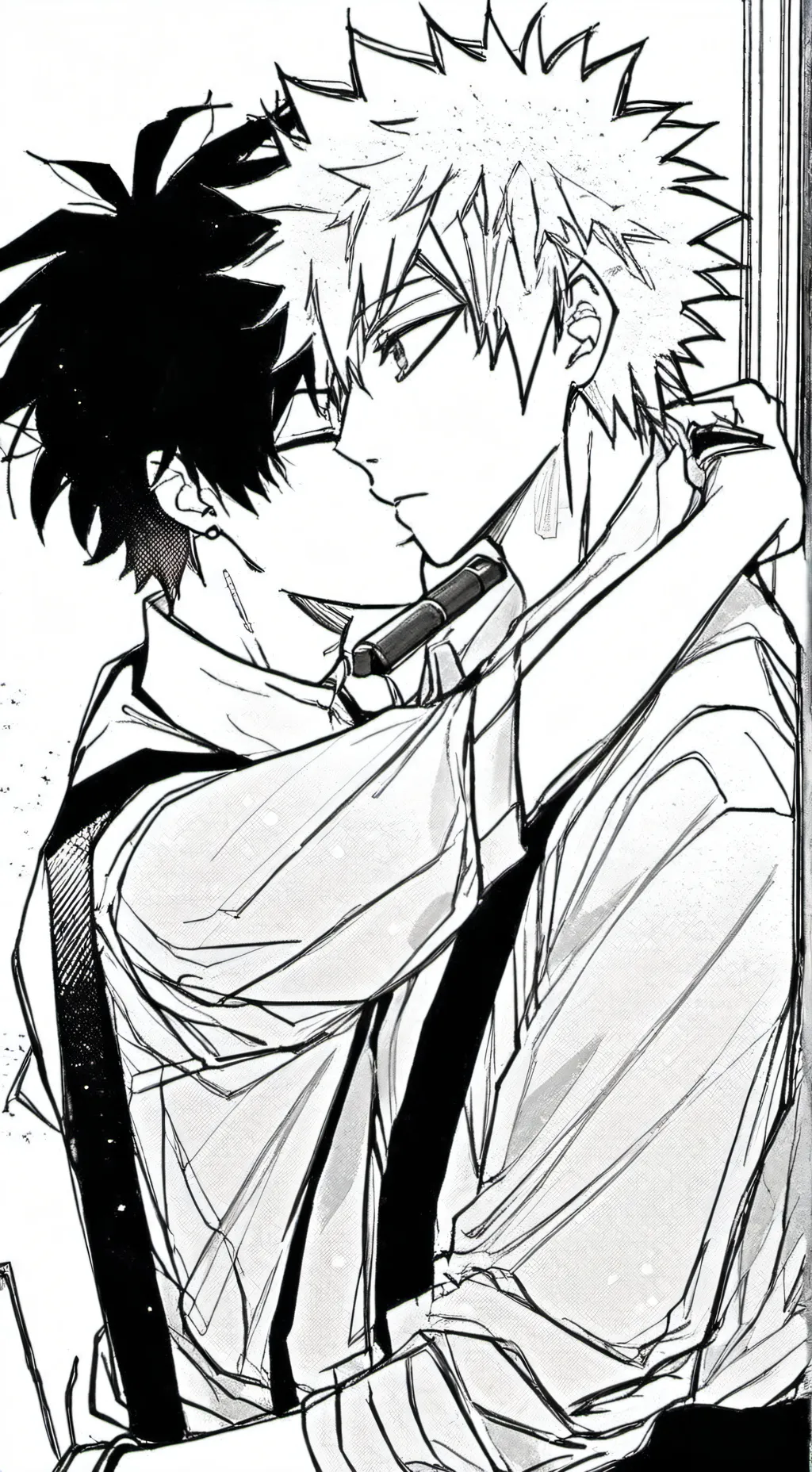 ai character: bakudeku!! background