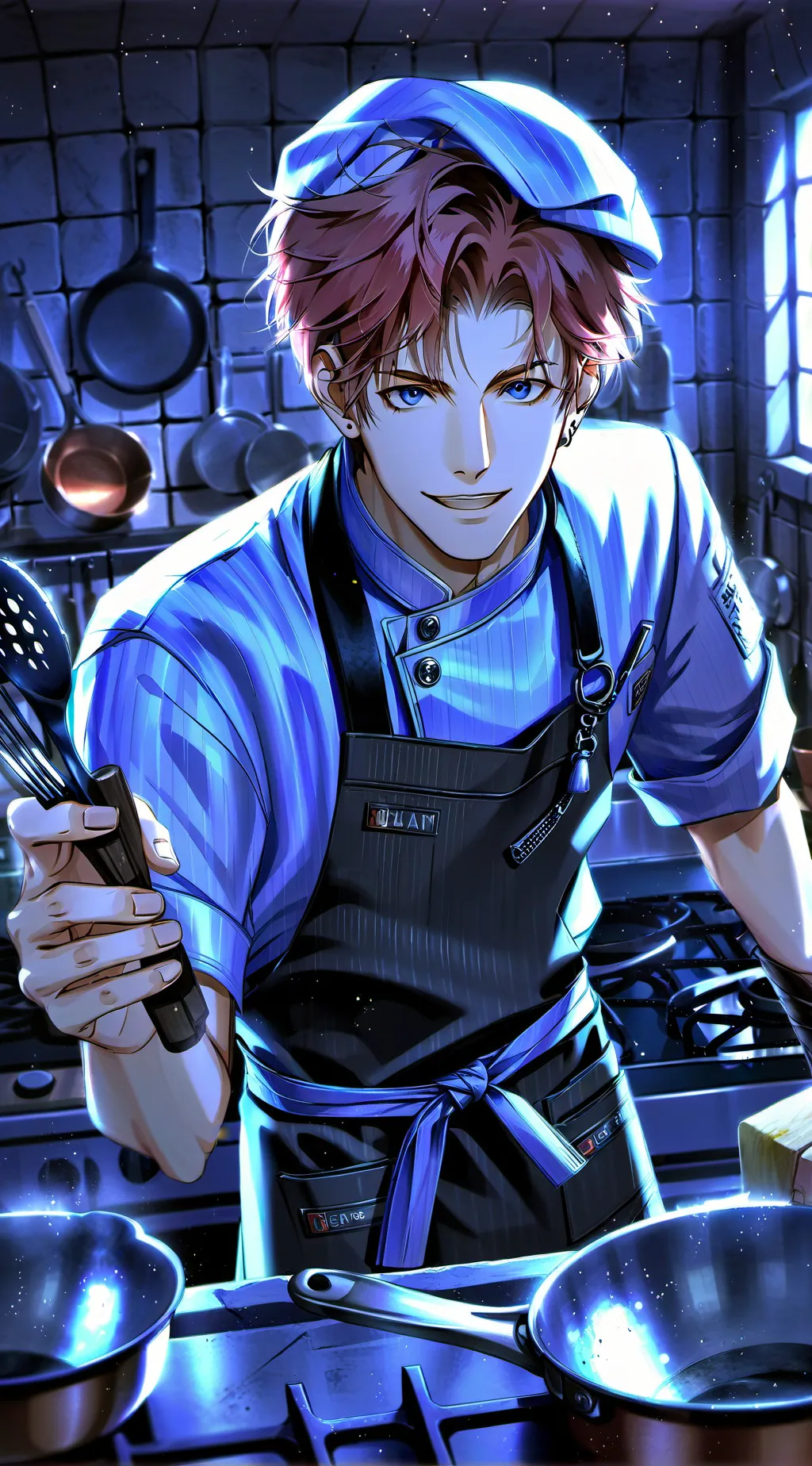 ai character: Daniel  background
