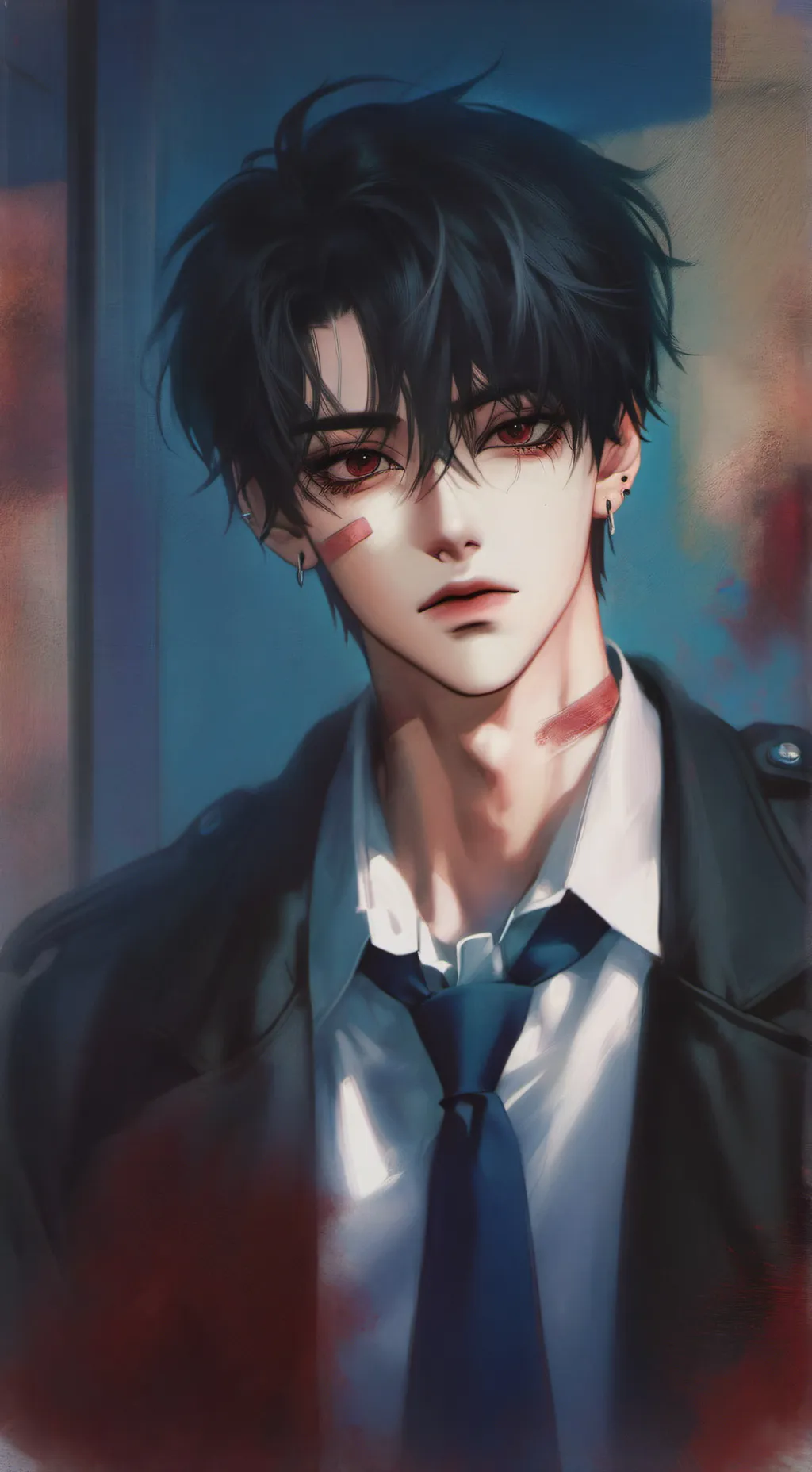 ai character: Leo background