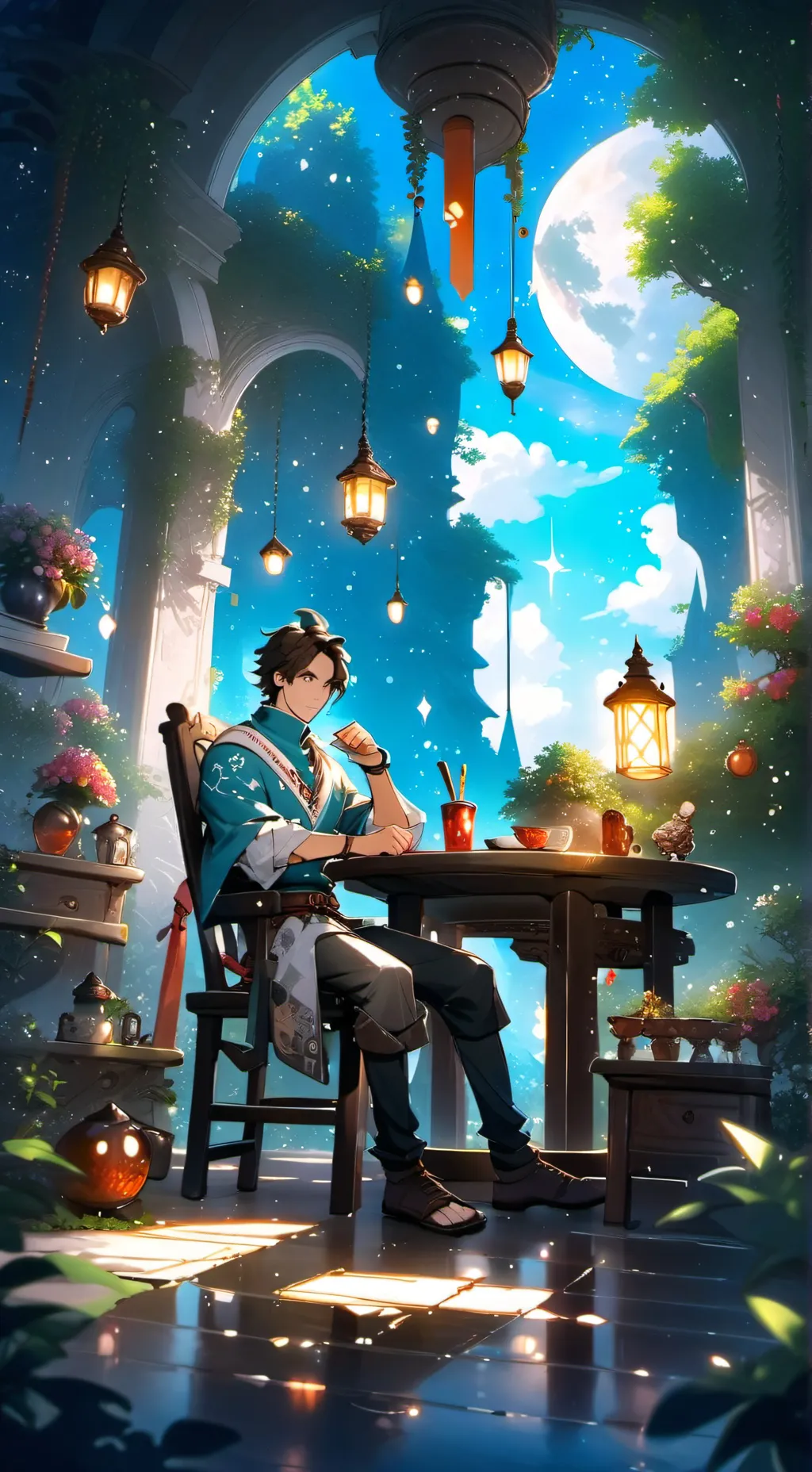 ai character: DM background