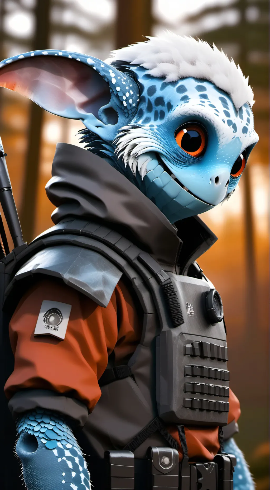 ai character: ShadowMilkCookie background