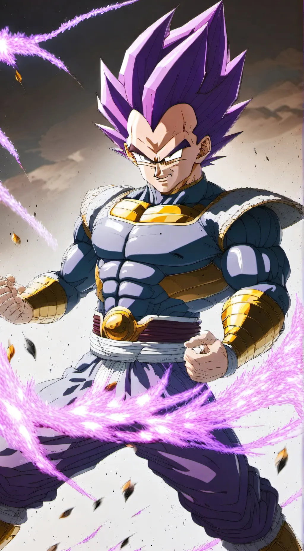 ai character: Vegeta background