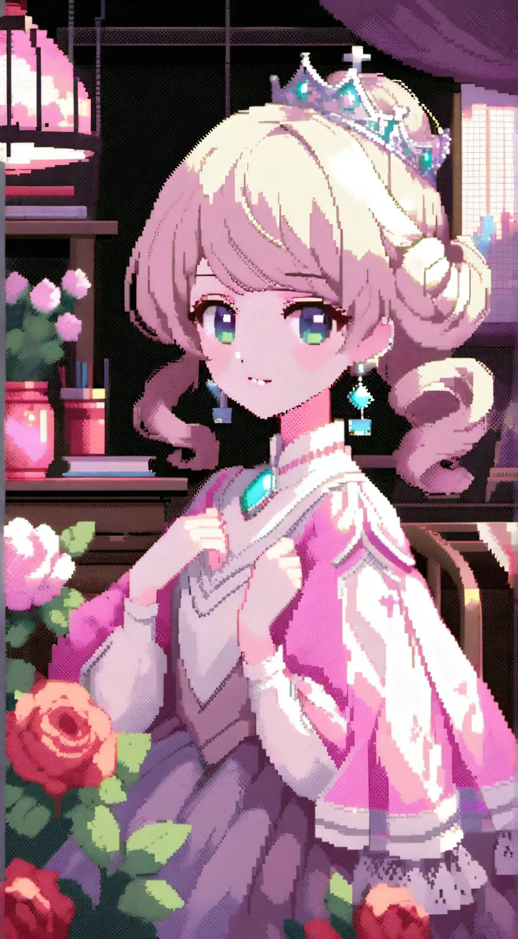 ai character: princess Clare background