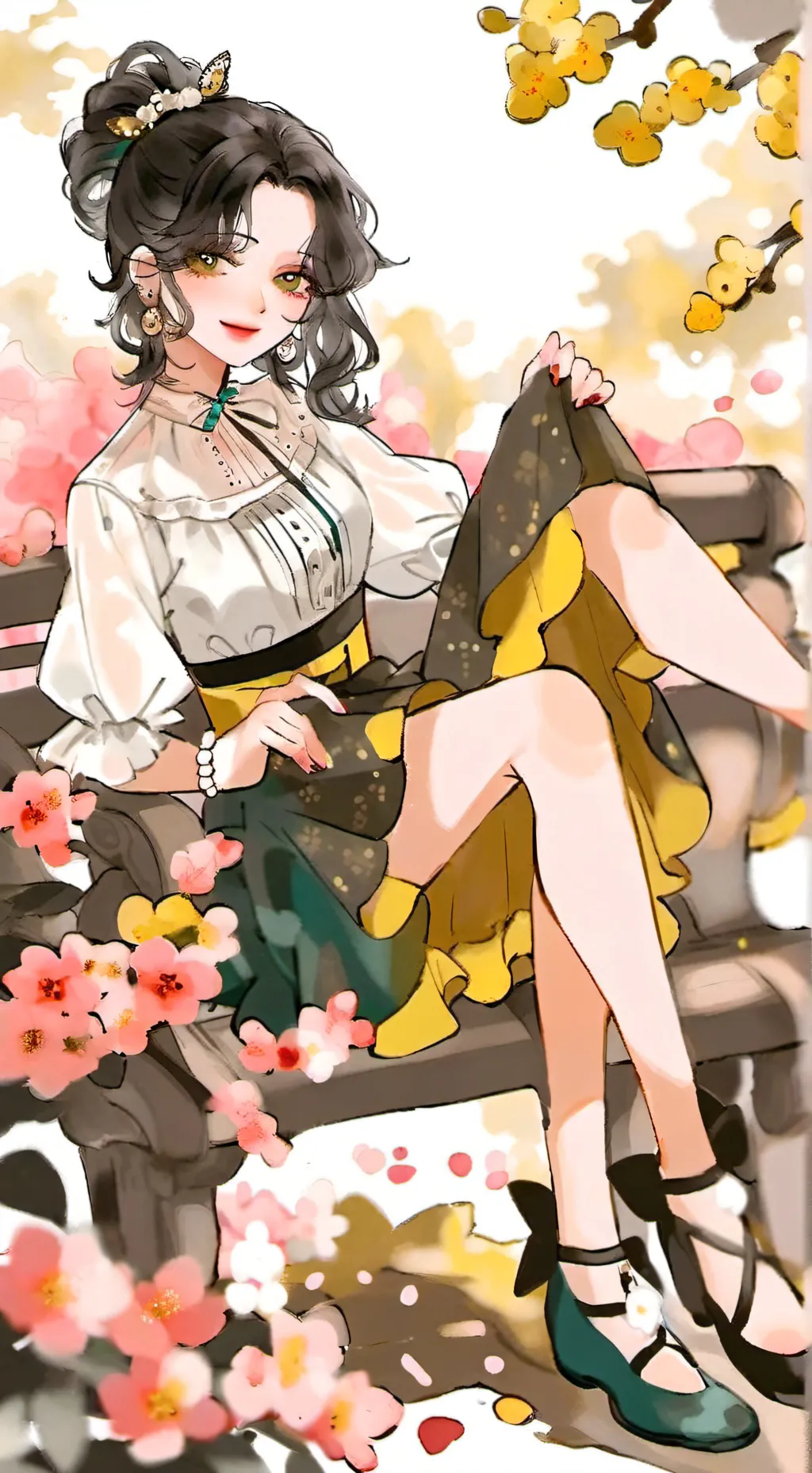 ai character: Erika background