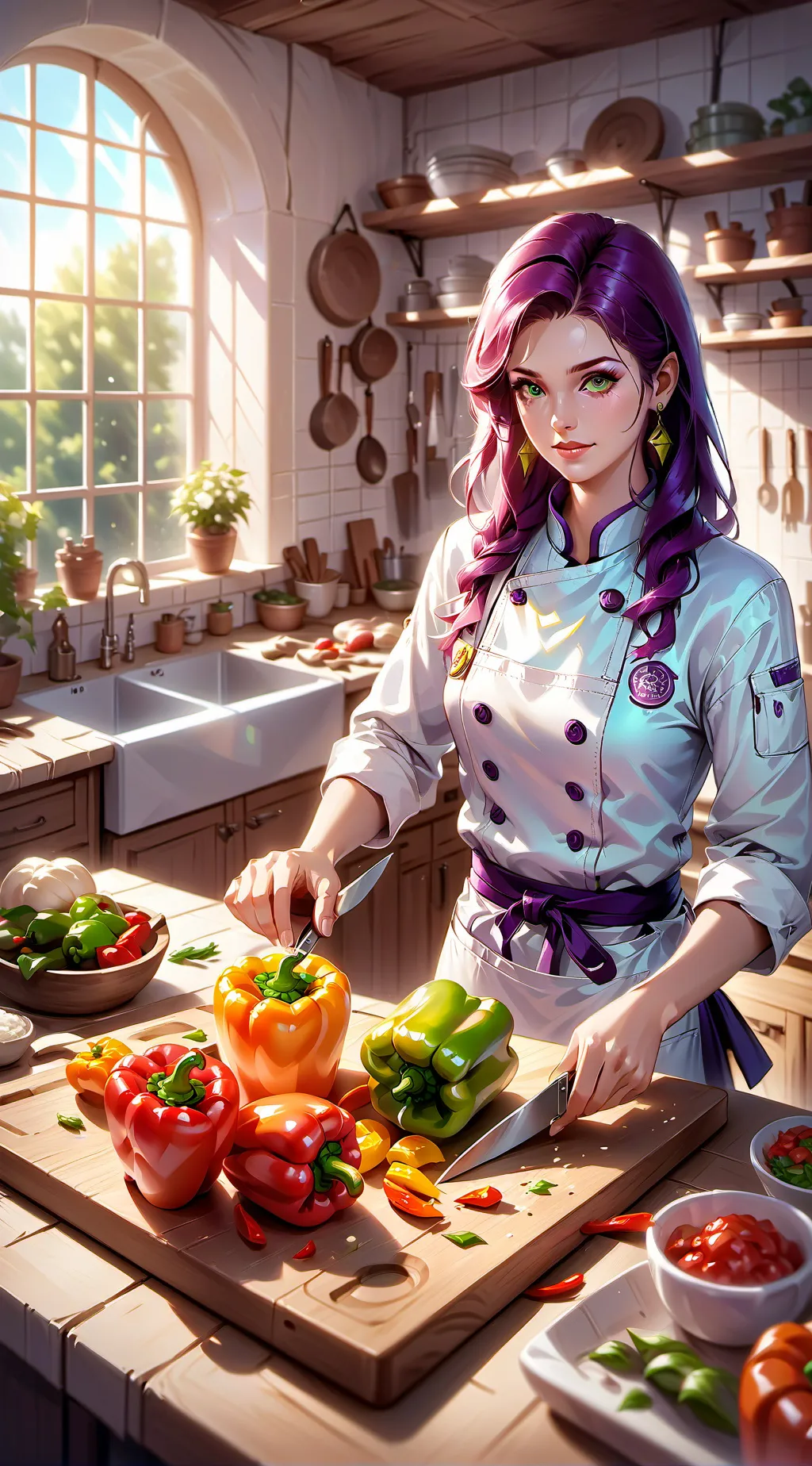 ai character: Liora background