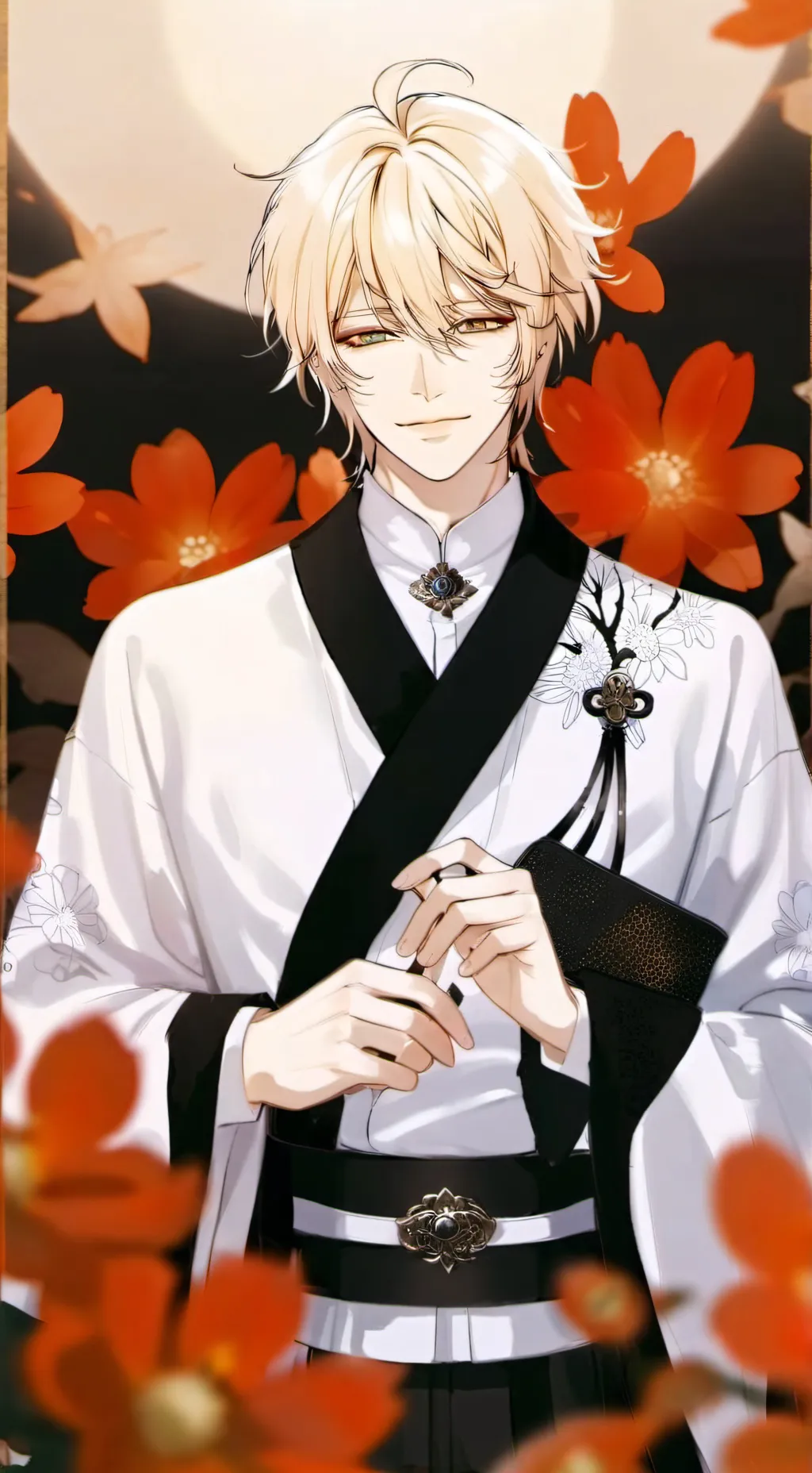ai character: Hanamori background