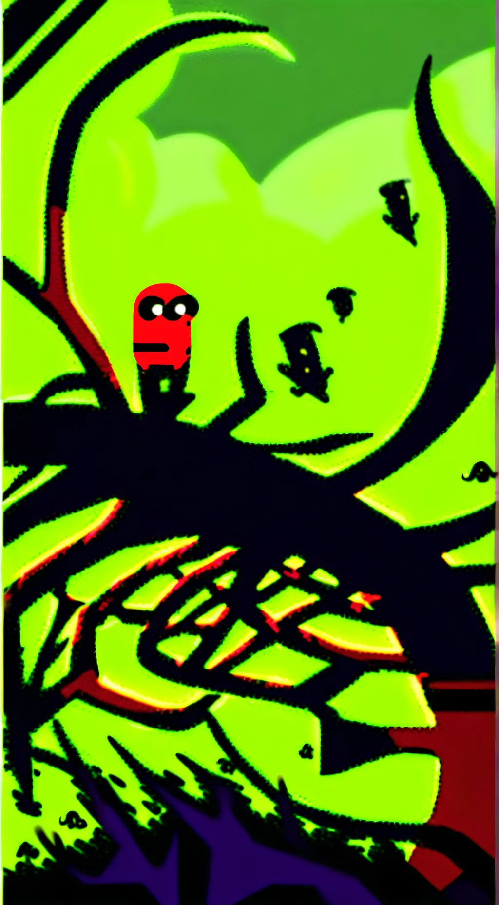 ai character: Sprunki Phase 1a7 background