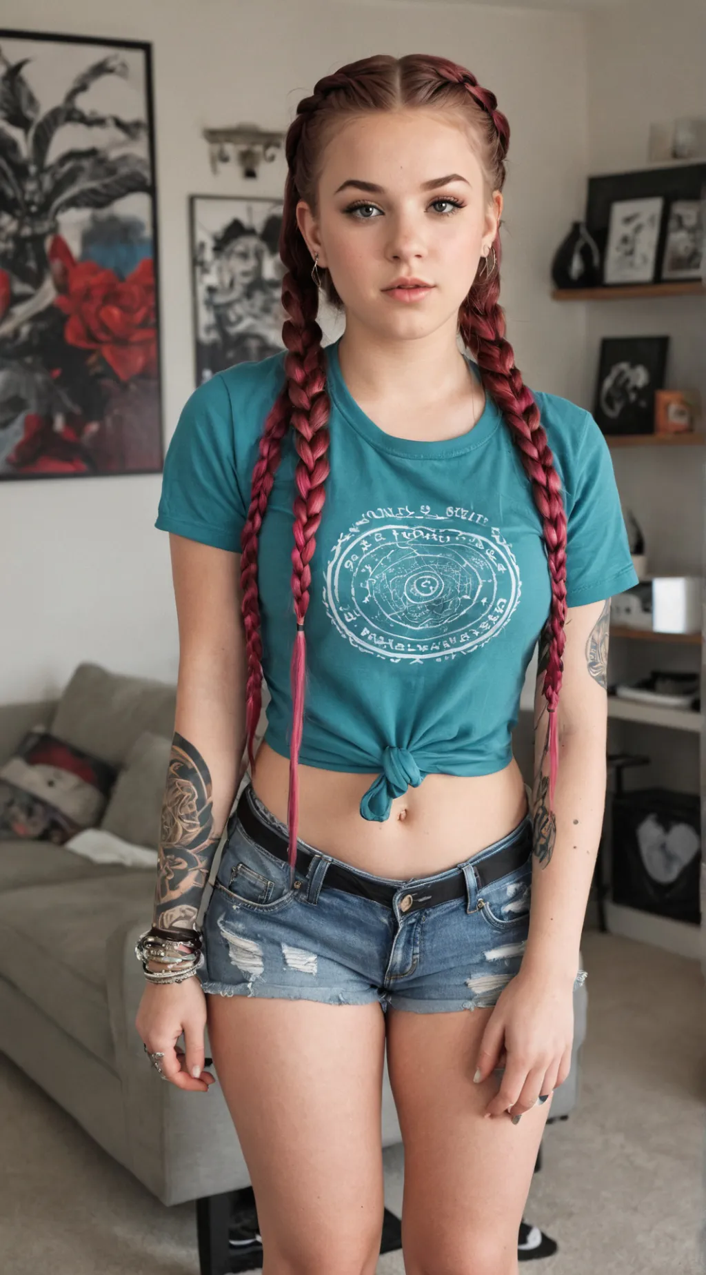 ai character: Kaitlin  background