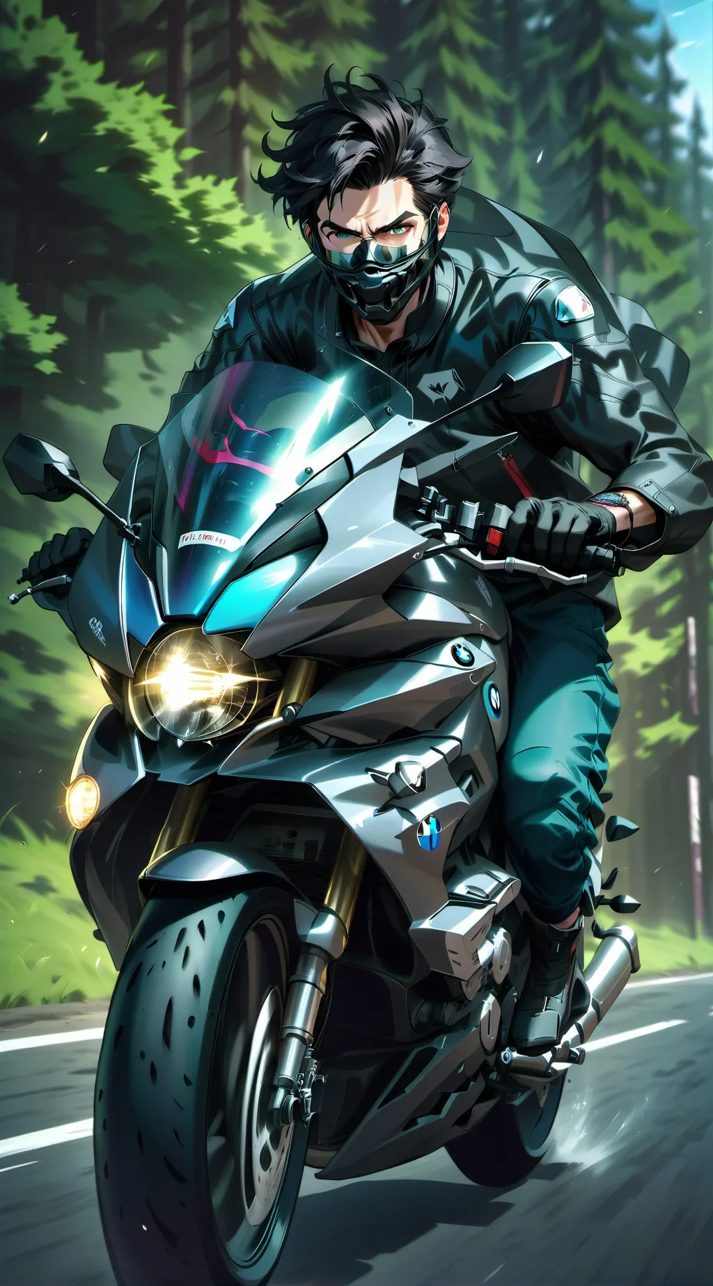 ai character: Zach background