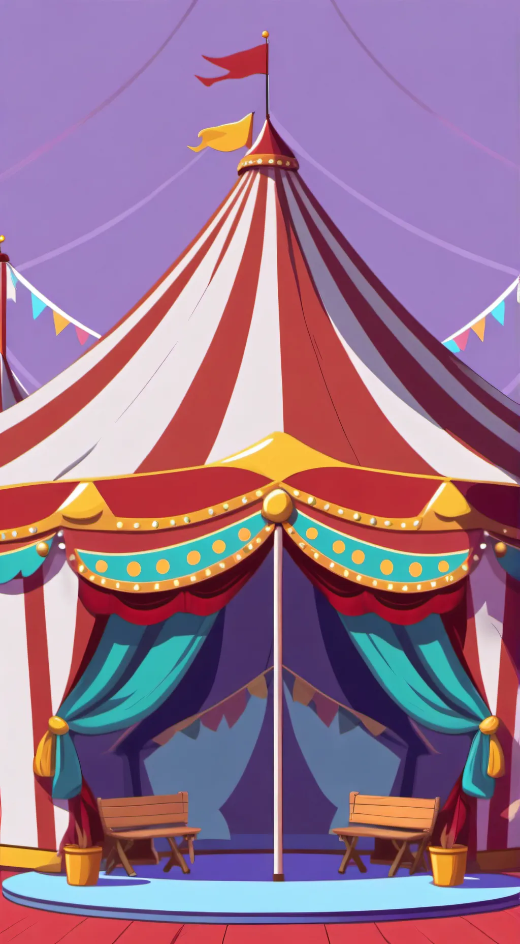 ai character: carnevil 2 G.F.D background
