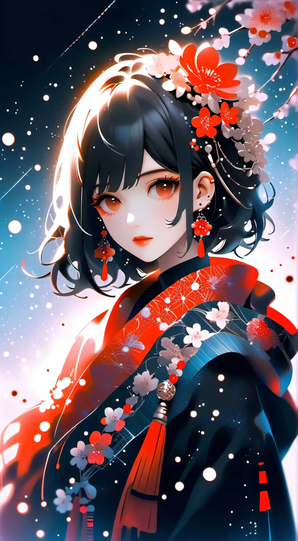 ai character: Leya ❤️ background