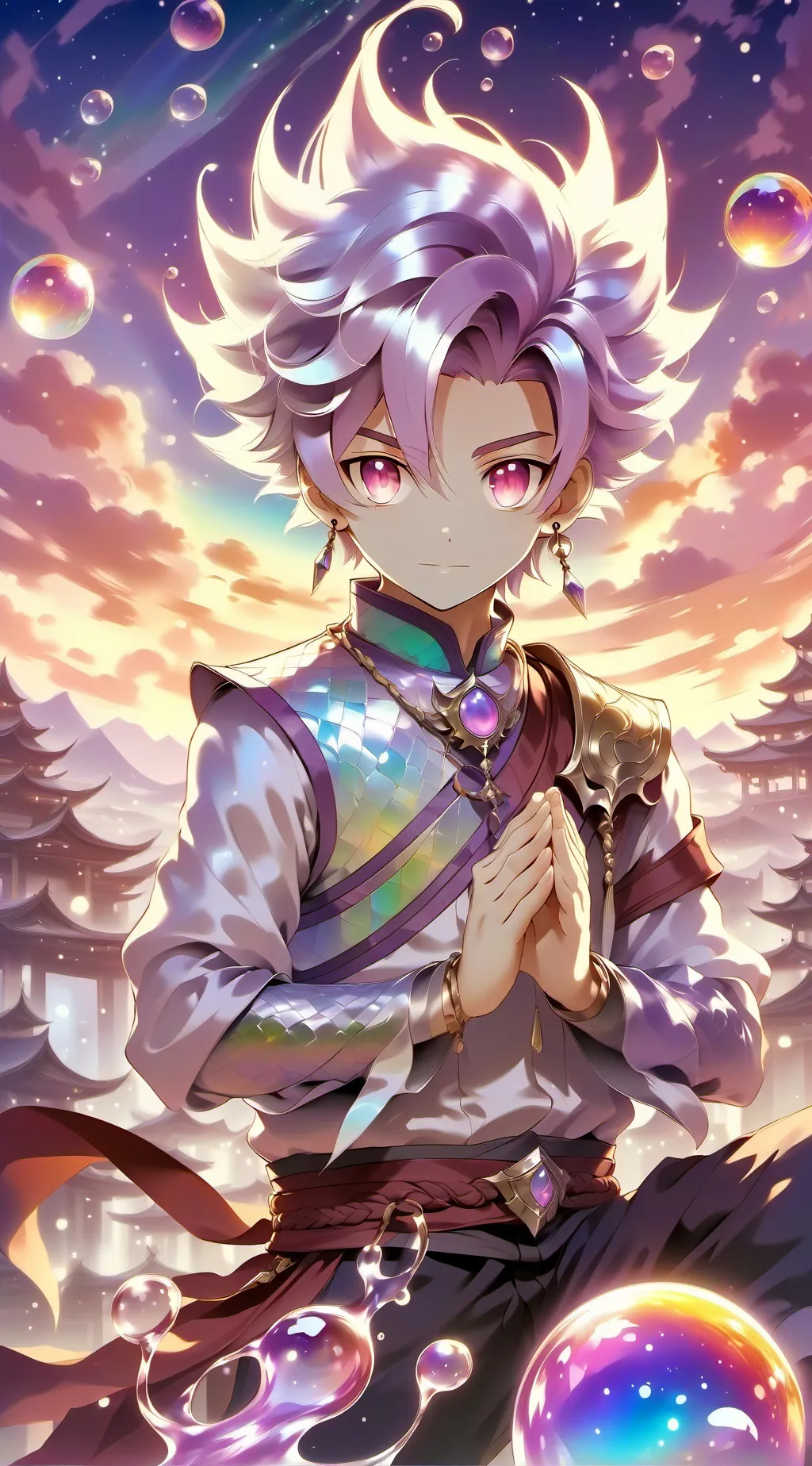 ai character: MHA background