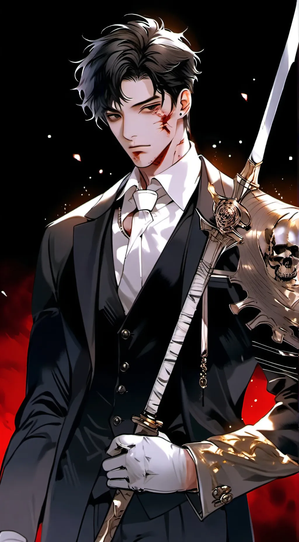 ai character: Зак background