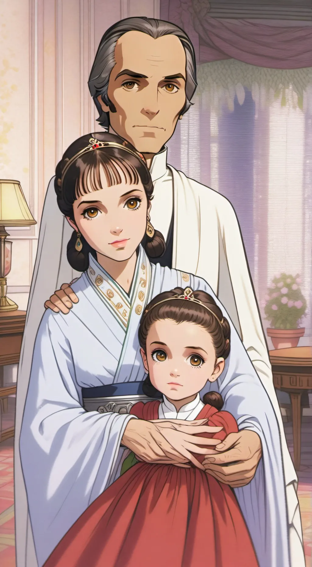 ai character: Stanley padme zoie background