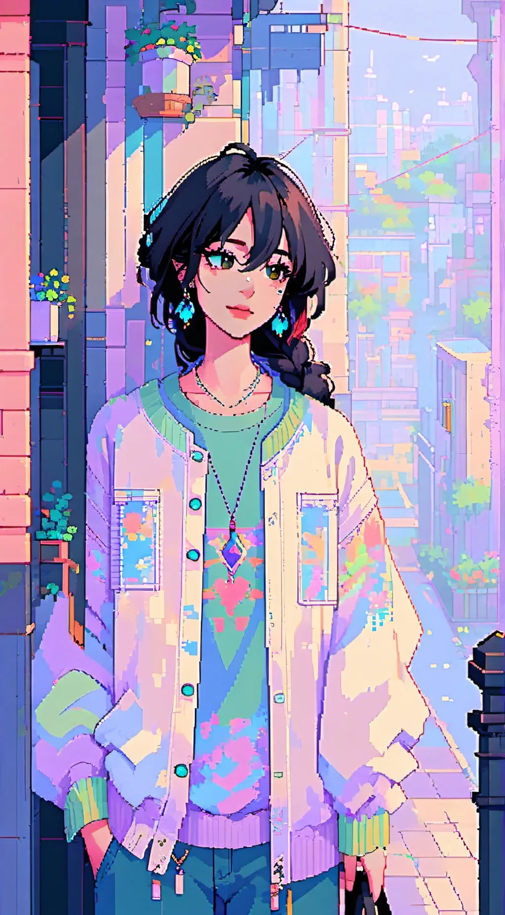 ai character: ★ Andy ★ background