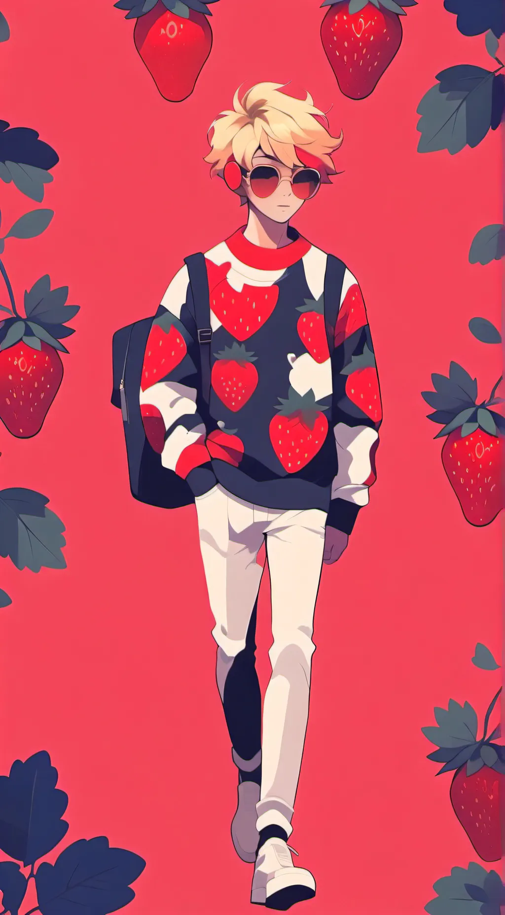 ai character:  RadioApple AGAIN- background