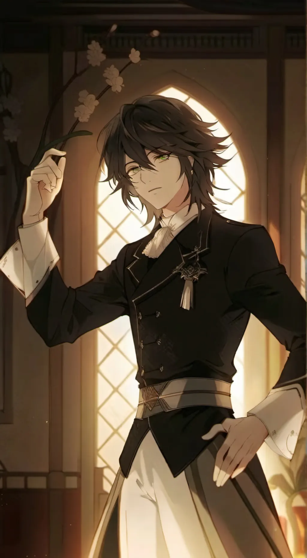 ai character: GIYUU😍 background