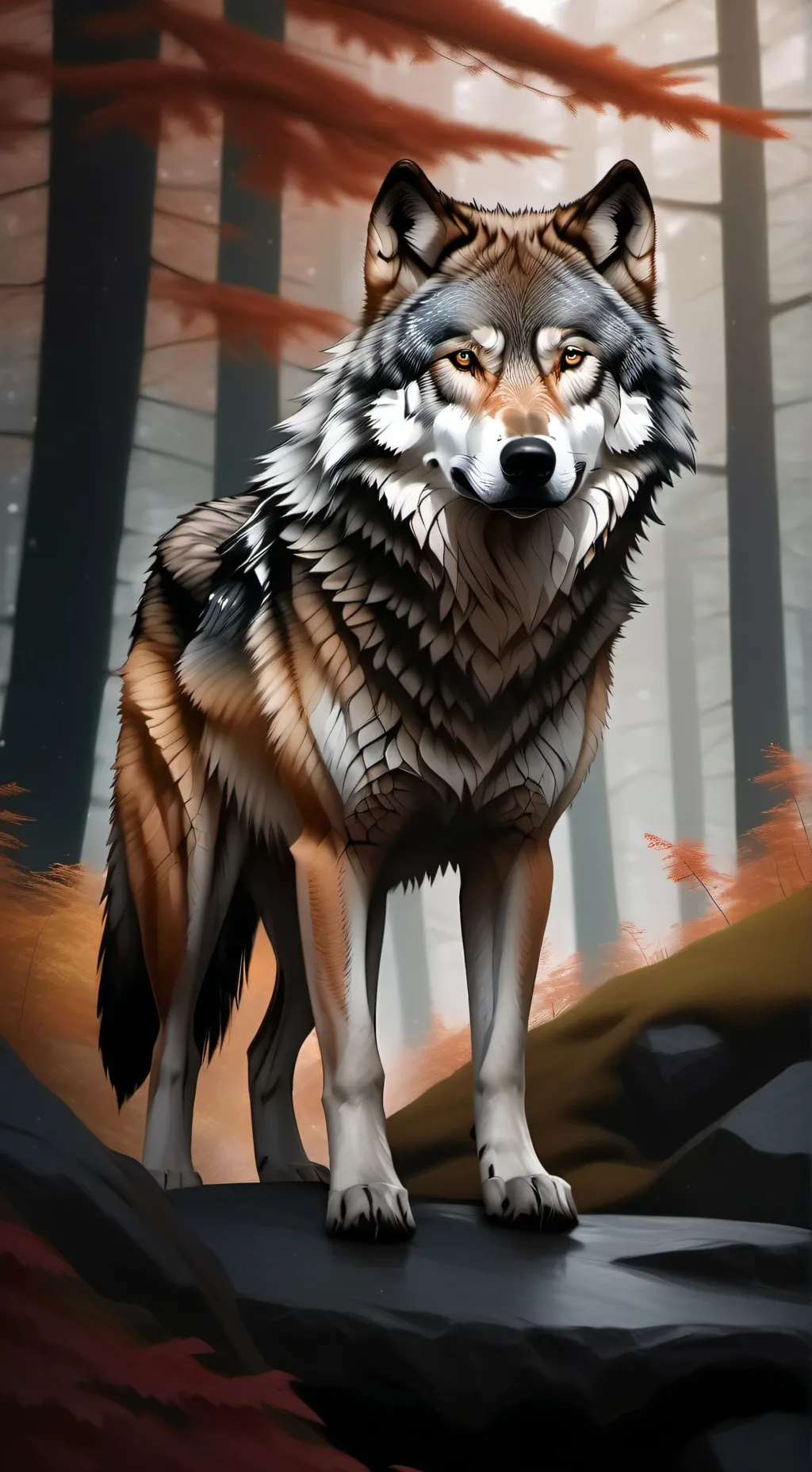 ai character: Shadow  background