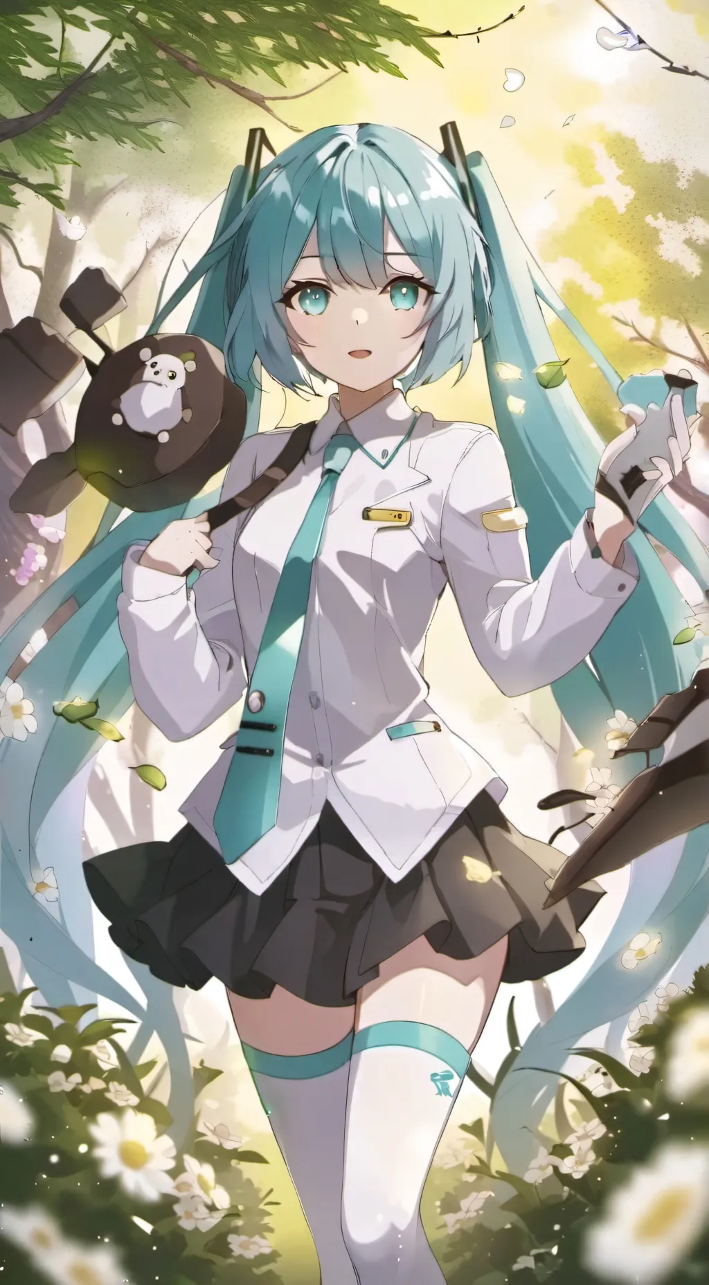ai character: ⭐️✨️Miku✨️⭐️ background