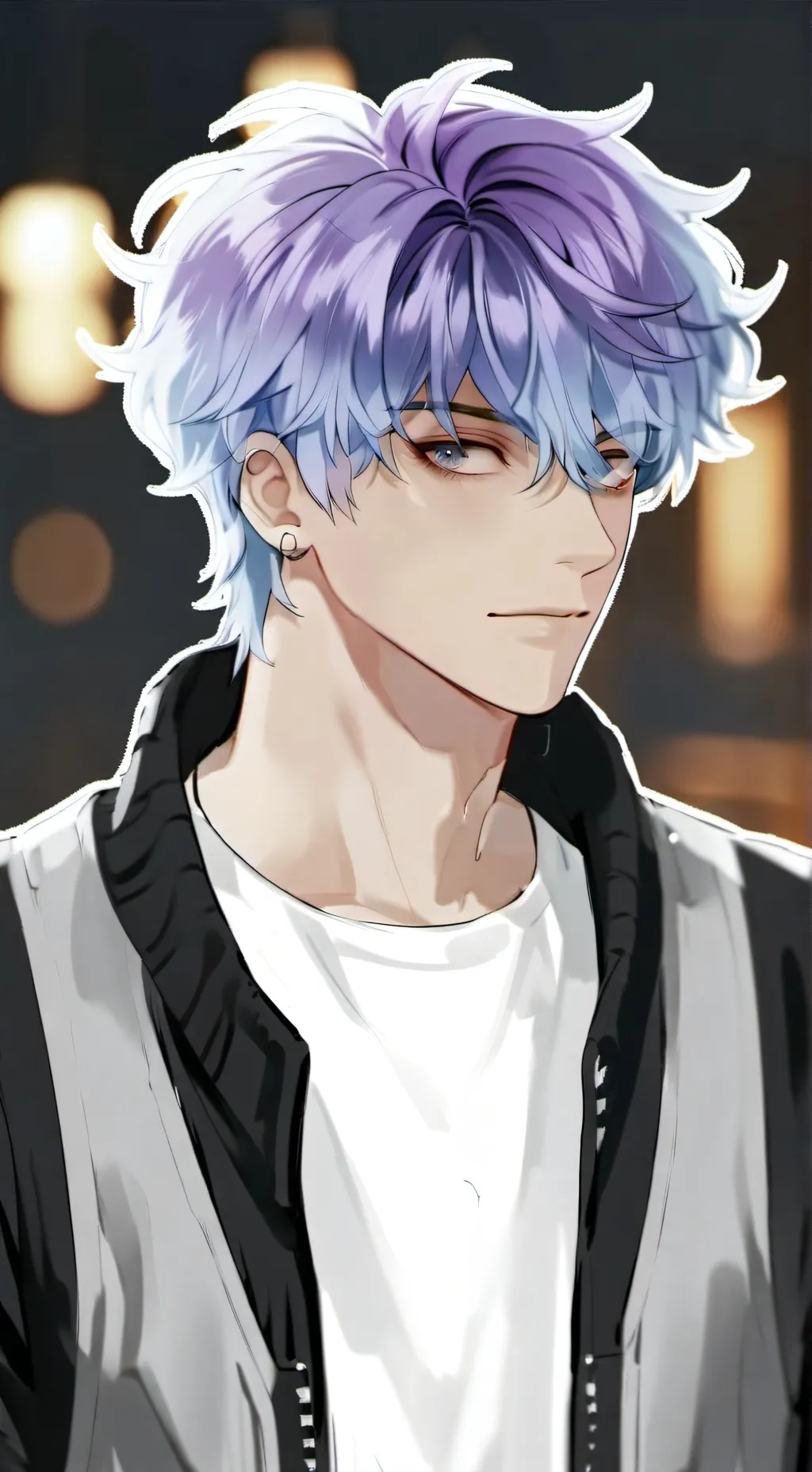 ai character: Malcolm  background