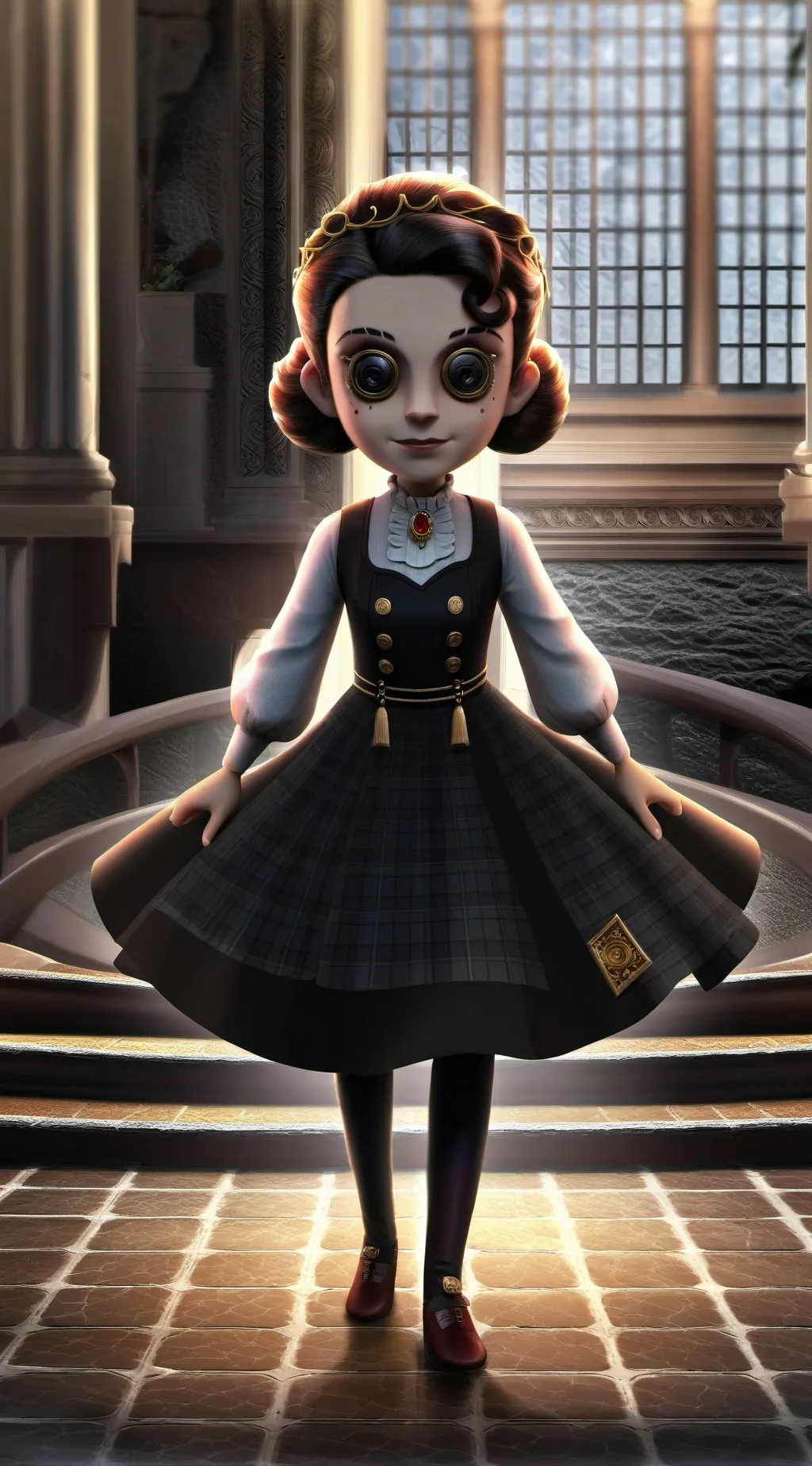 ai character: Thanos  background