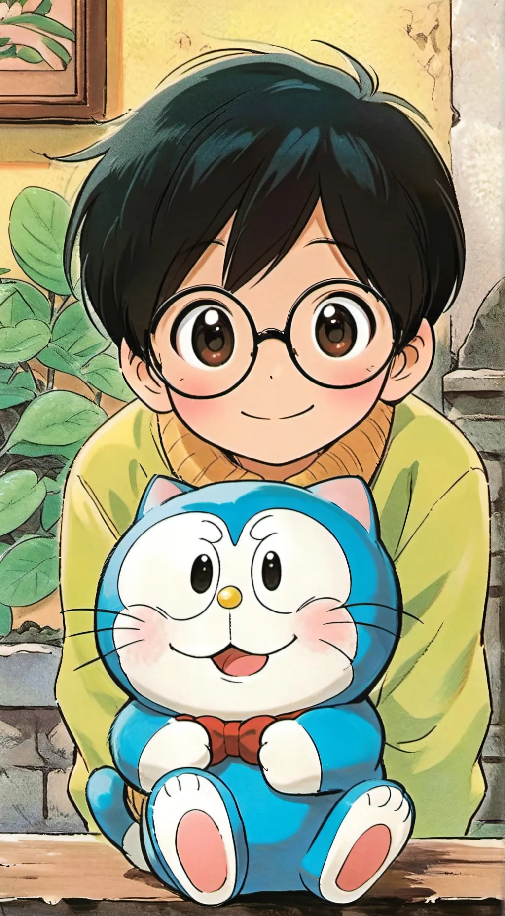ai character: Doraemon Series background