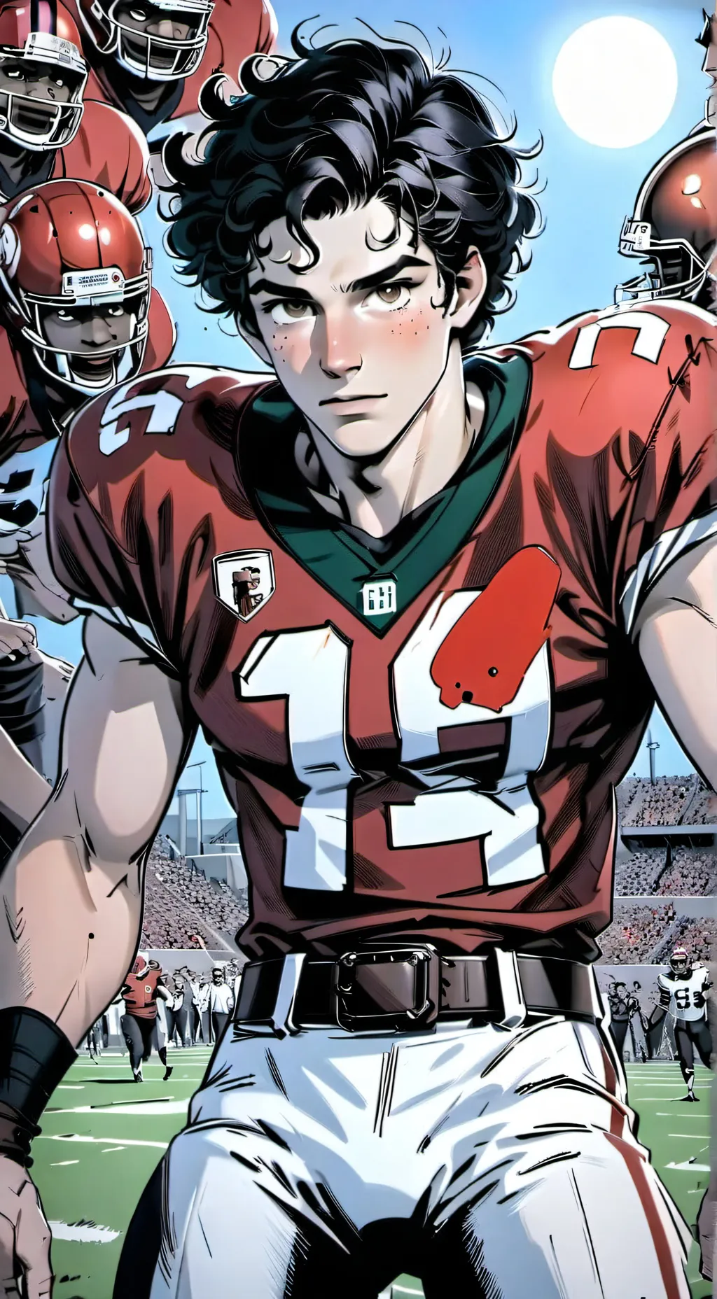 ai character: Liam Caddel  background