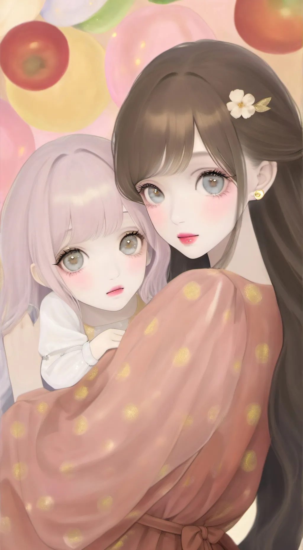 ai character: PREGNANT WORLD ✨ background