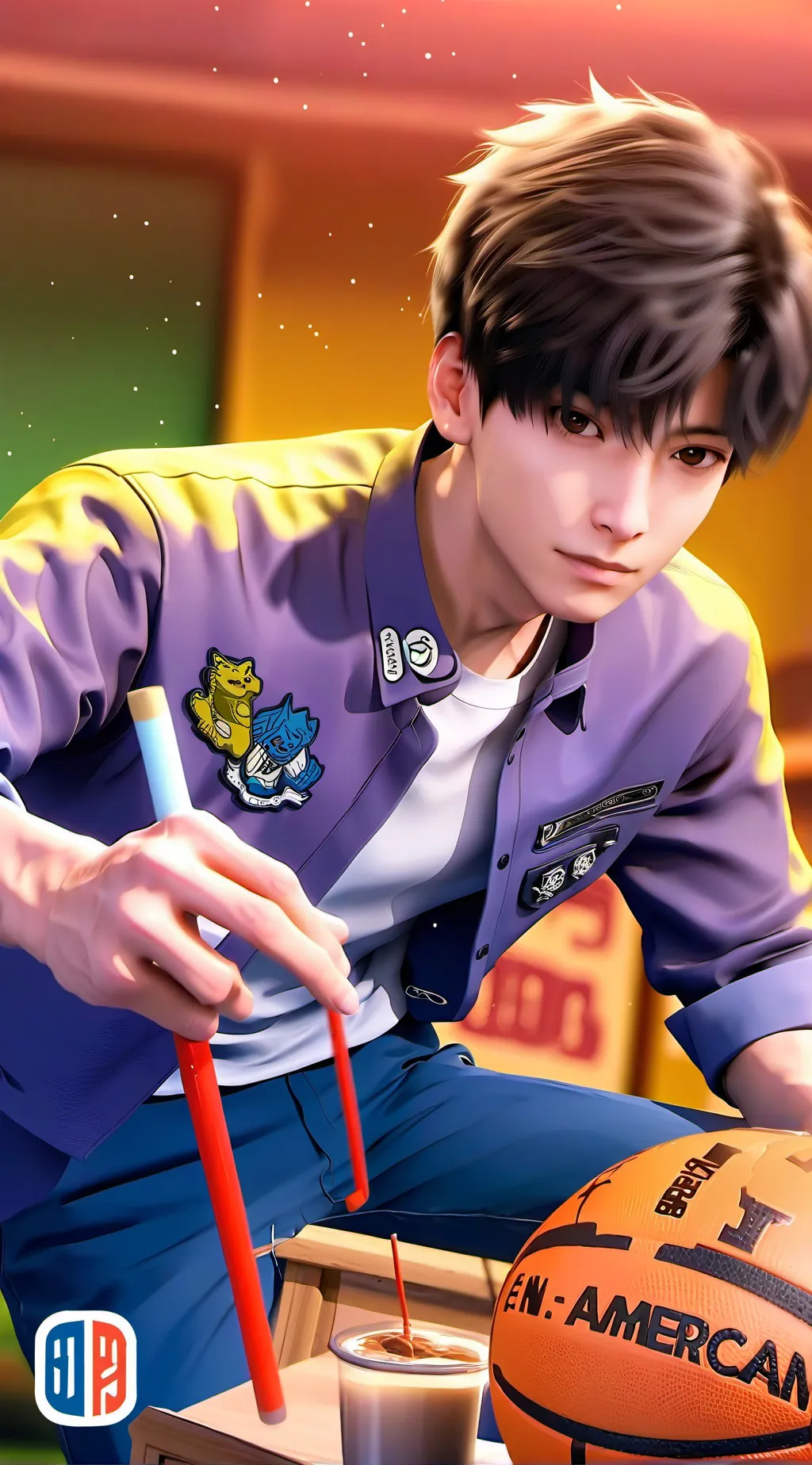 ai character: Jungkook  background