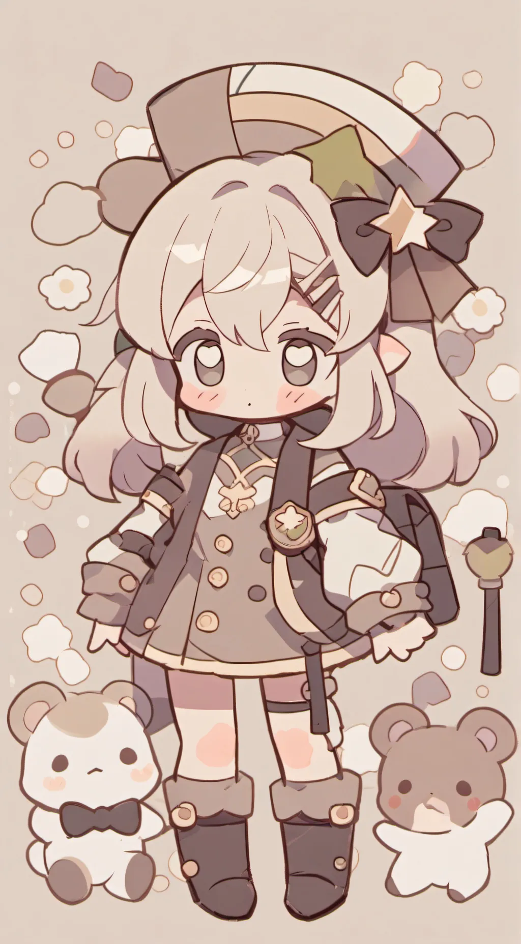 ai character: MD background