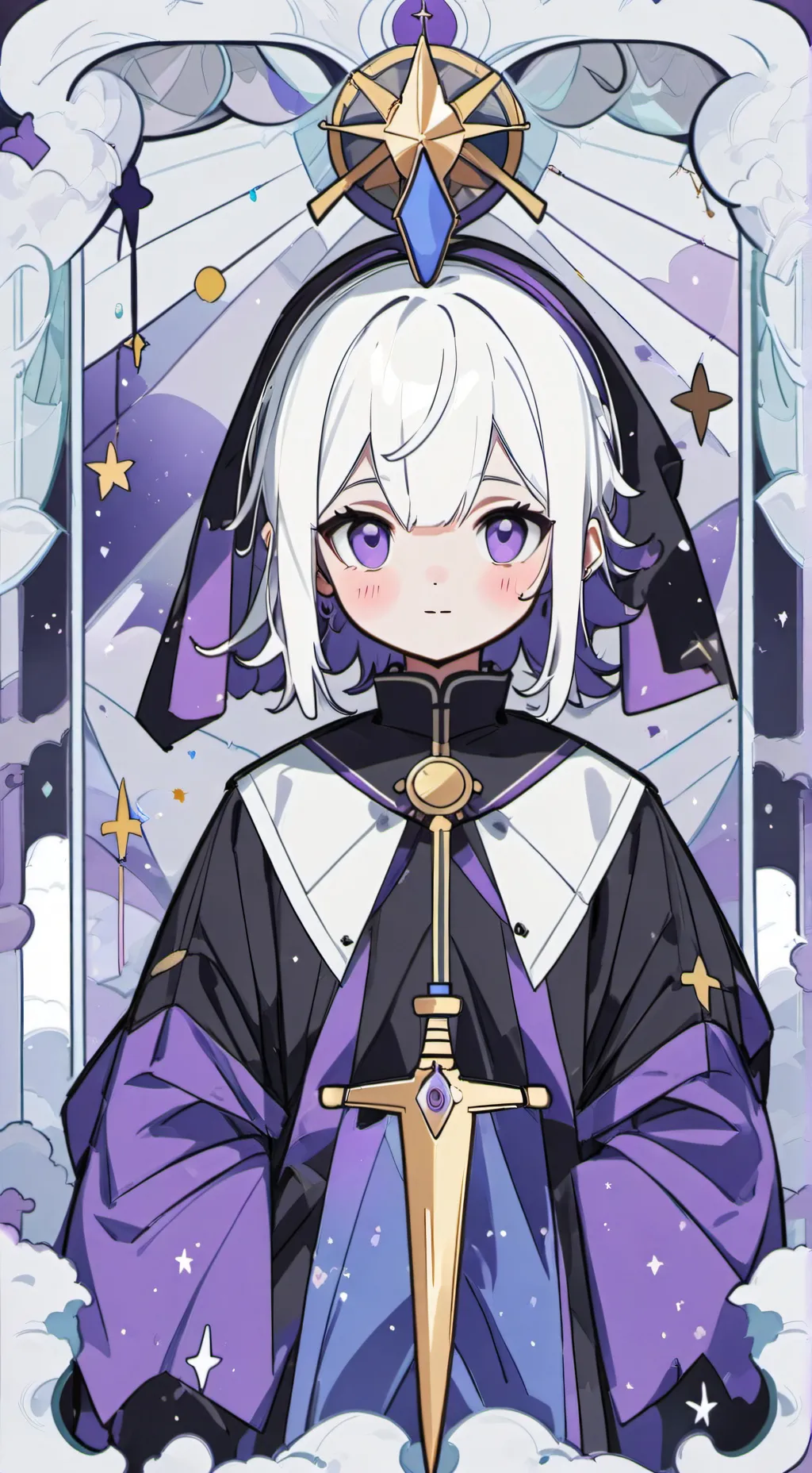 ai character: pt background