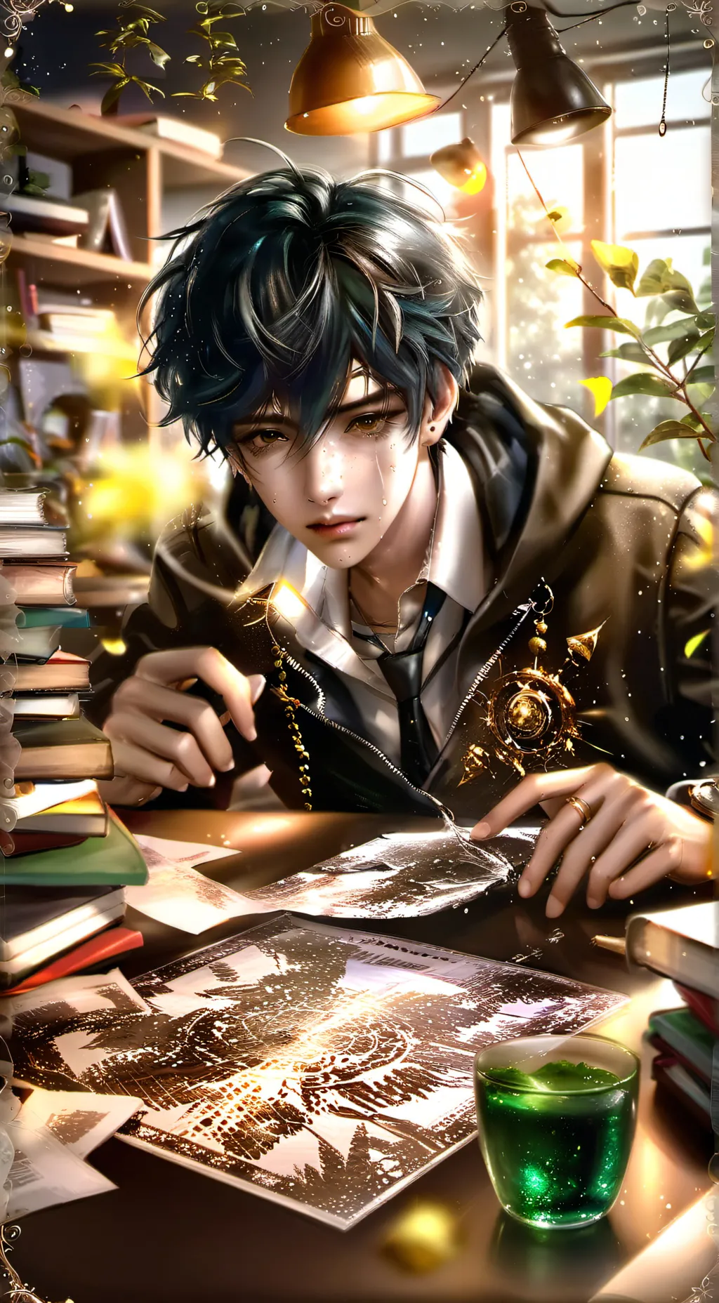 ai character: alex/you background