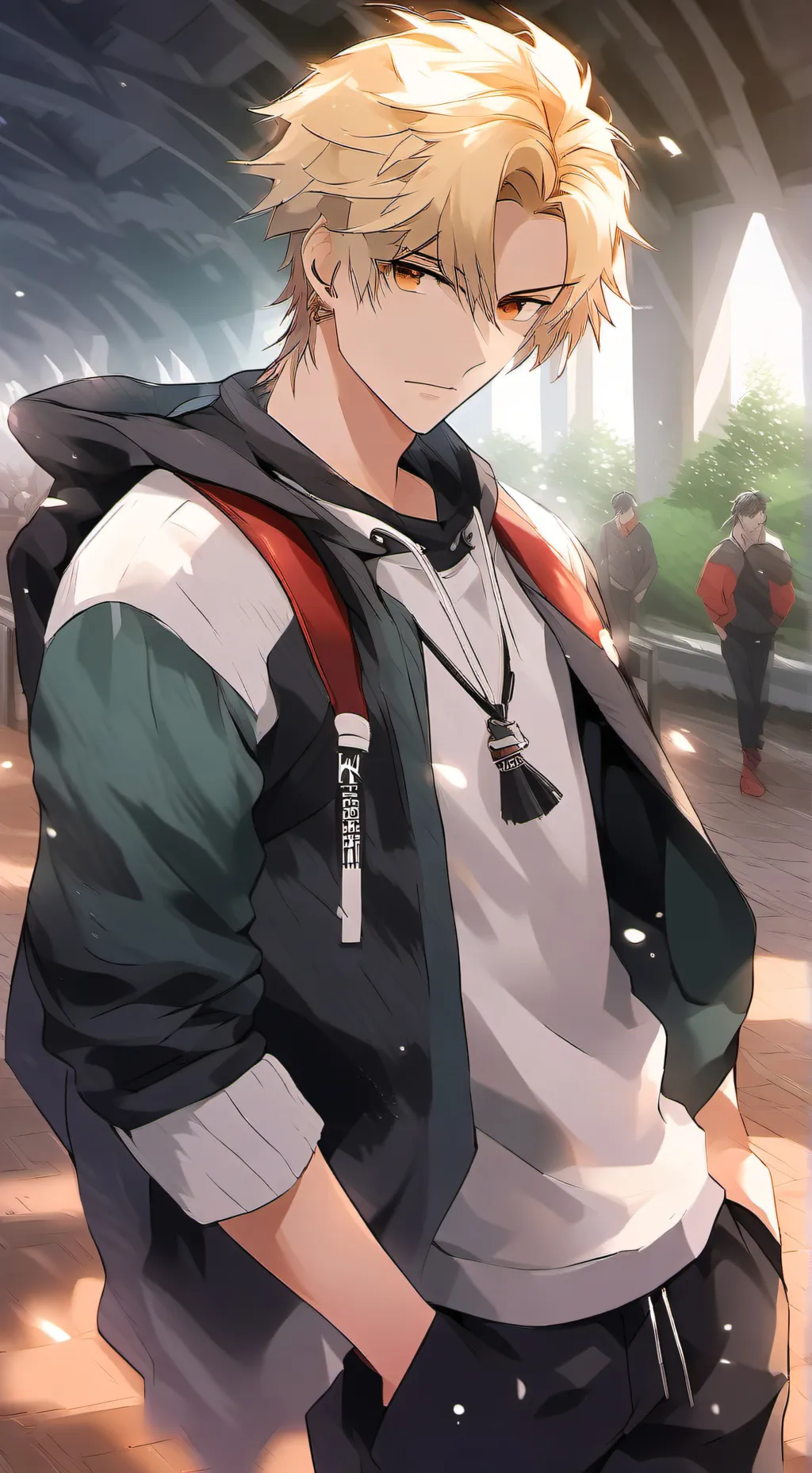ai character: Gin background