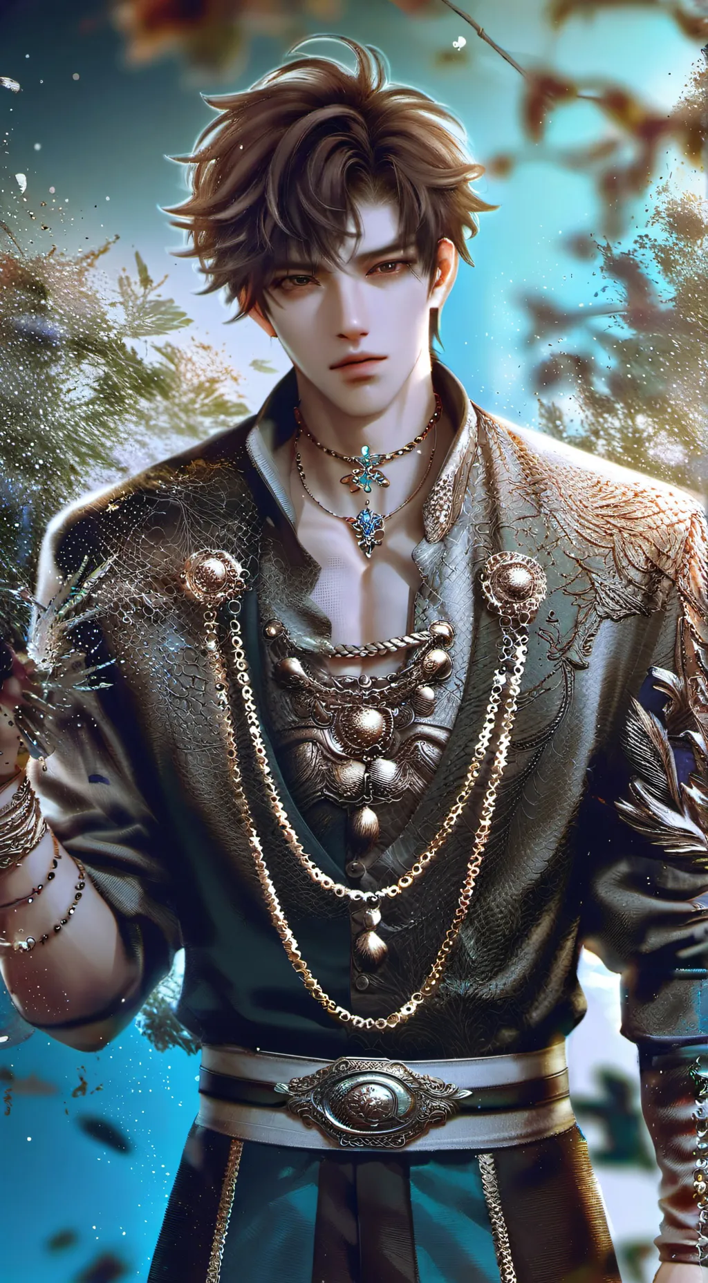 ai character: Slick Time-Defier background