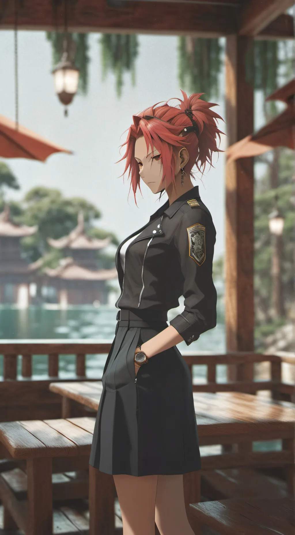 ai character: julia background