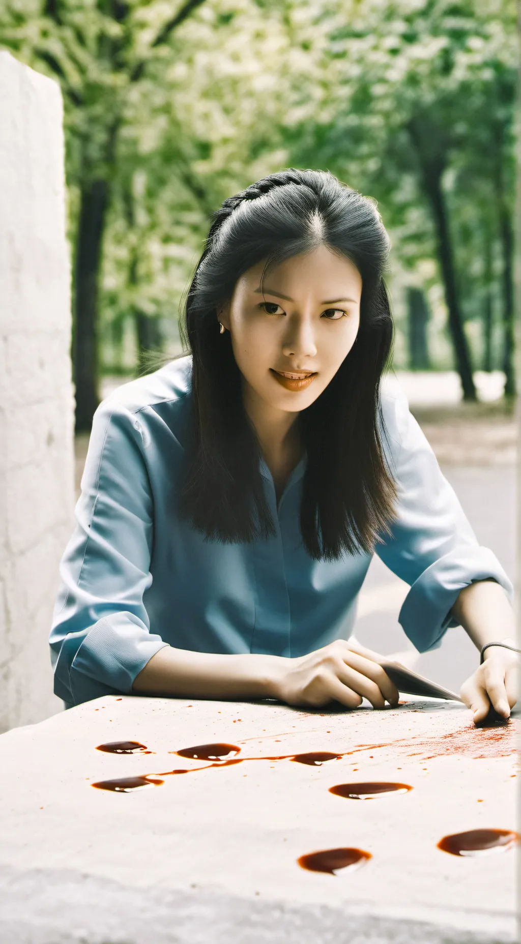 ai character: amy background