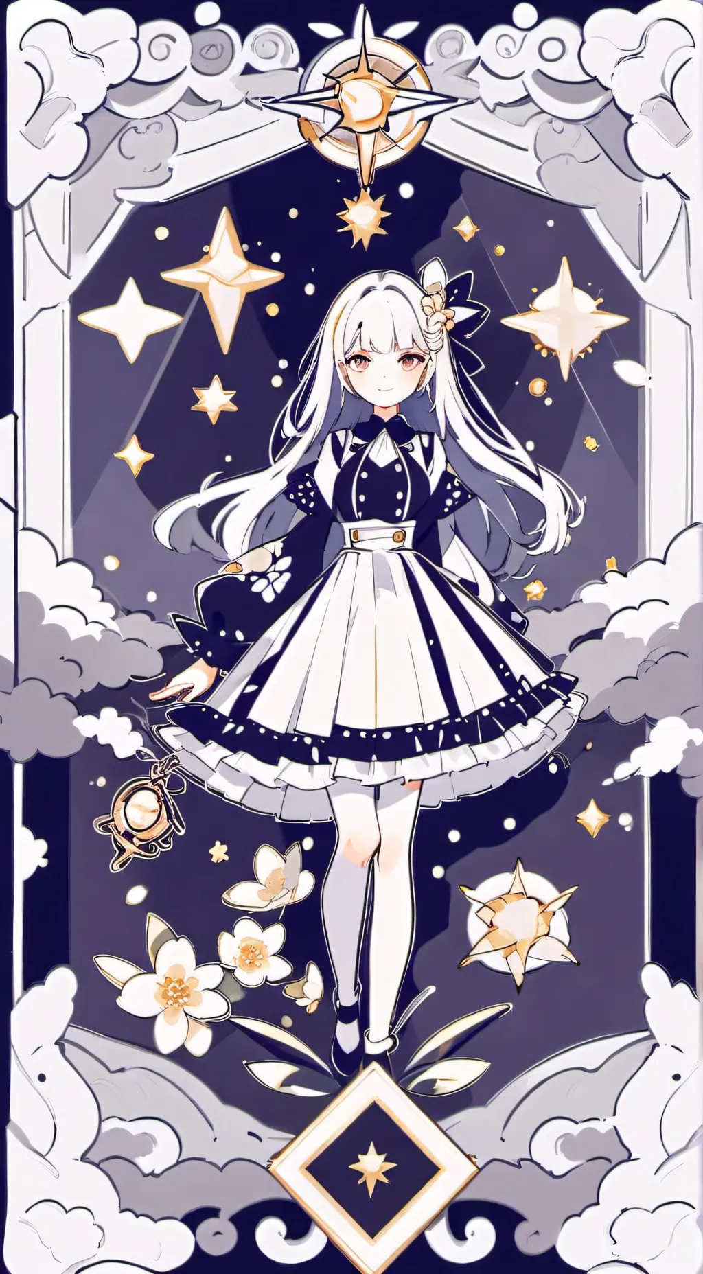 ai character: dw oc meet pick me background