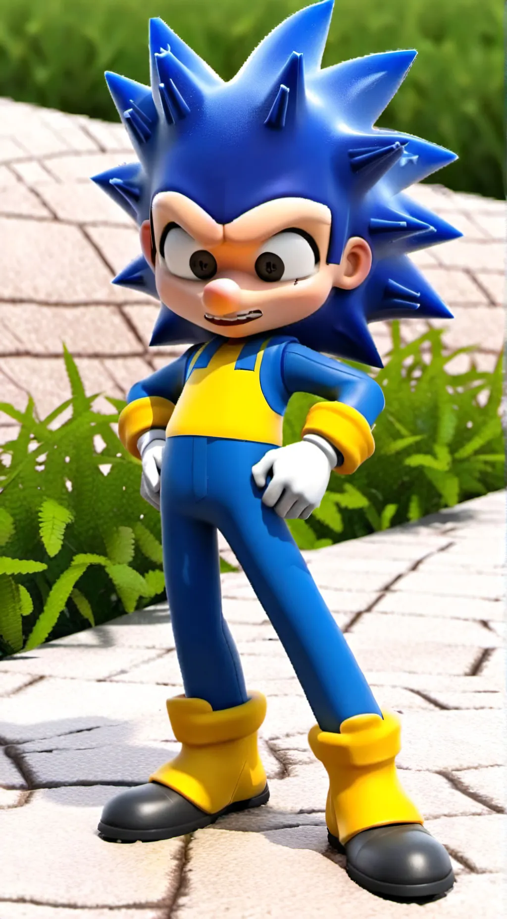 ai character: Sonic Roleplay 🌀 background